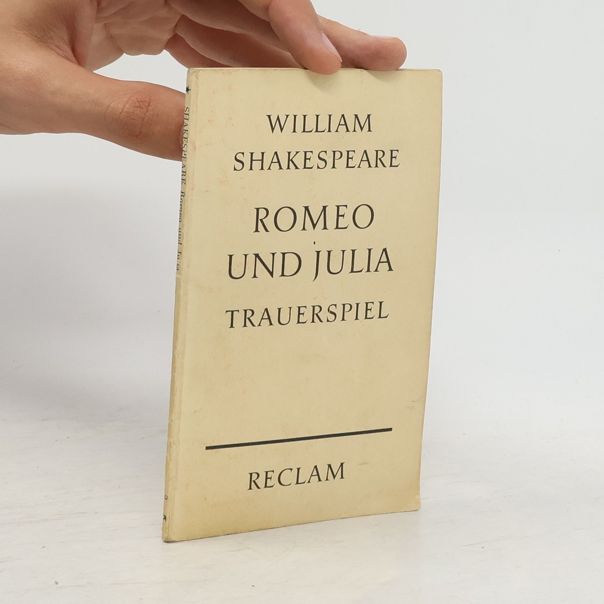 William Shakespeare Romeo und Julia. Trauerspiele