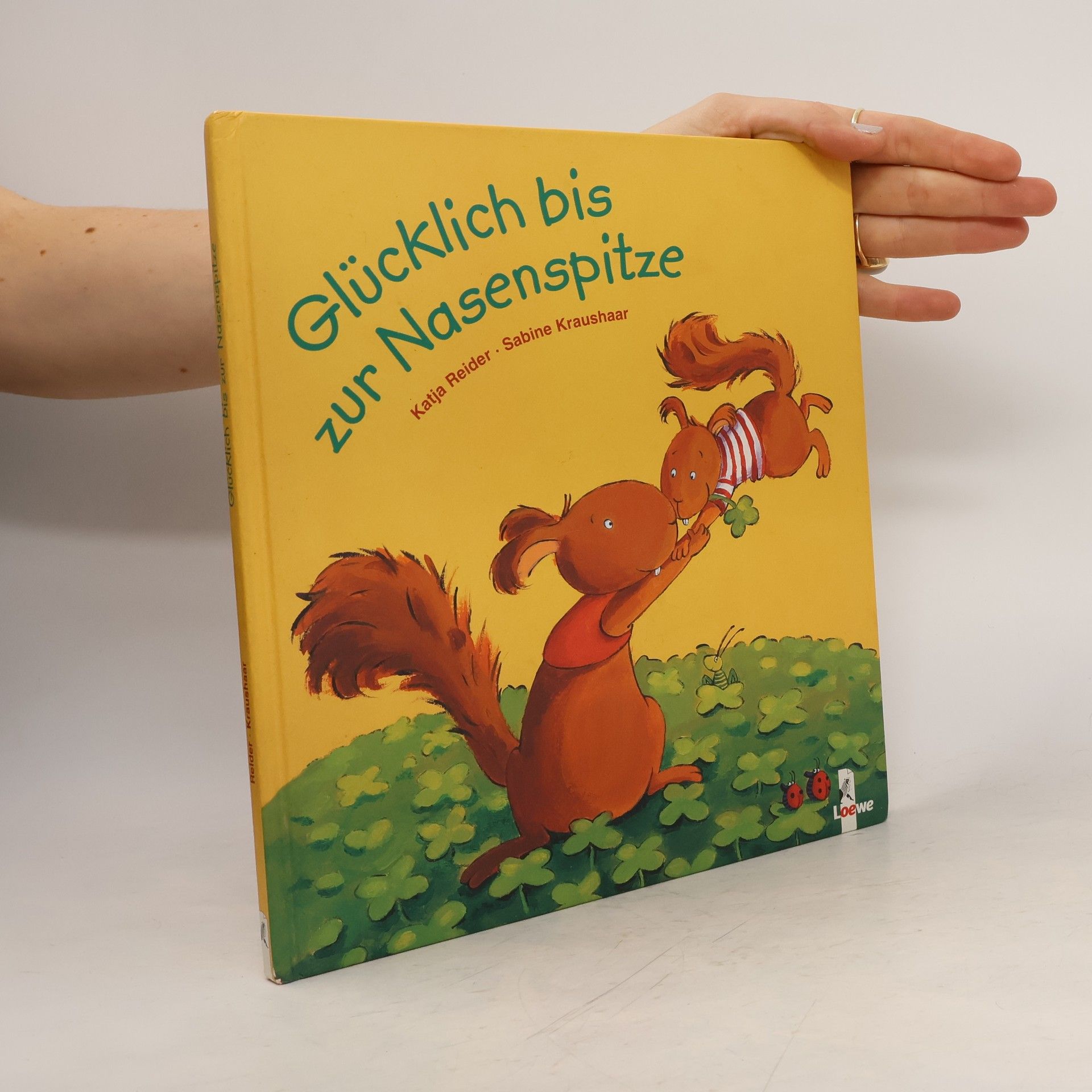 Katja Reider Glücklich bis zur Nasenspitze