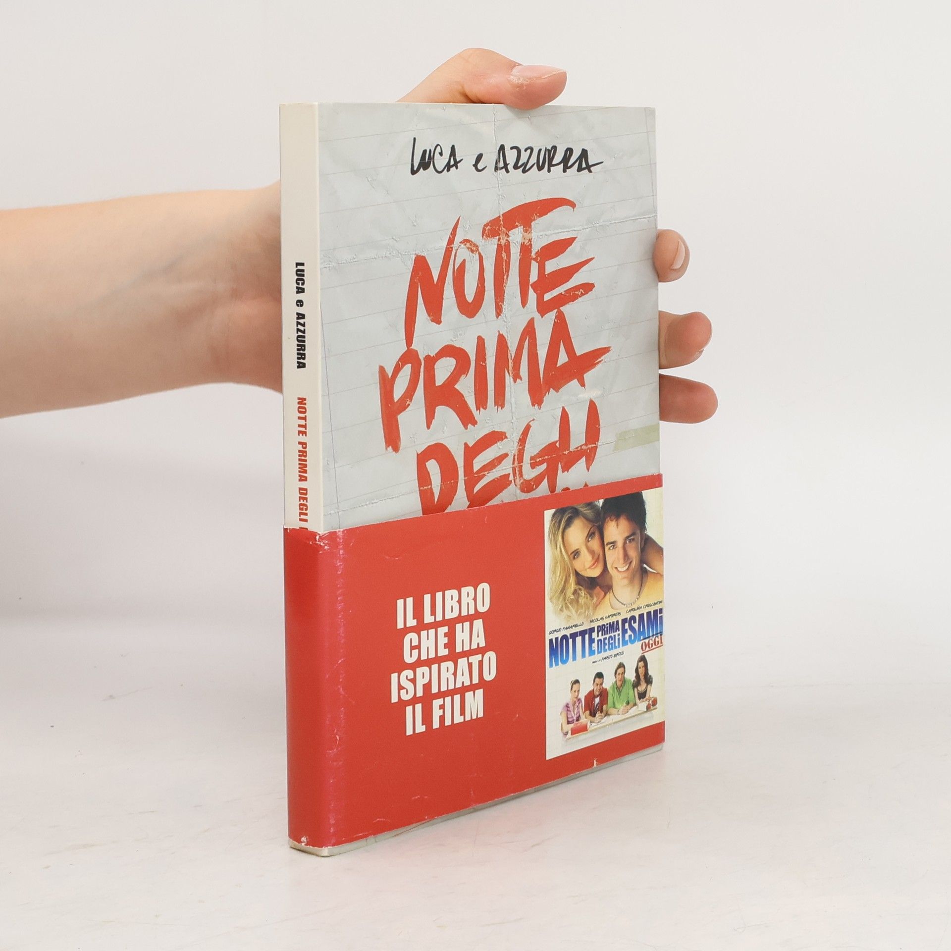 Luca Notte prima degli esami oggi