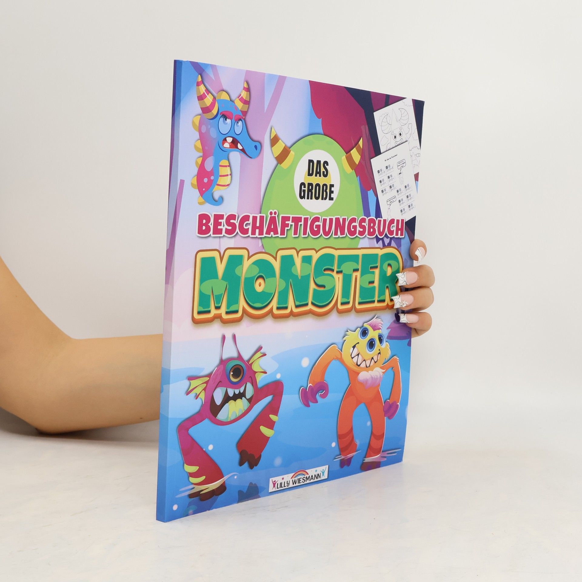 Lilly Wiesmann Das große Beschäftigungsbuch Monster