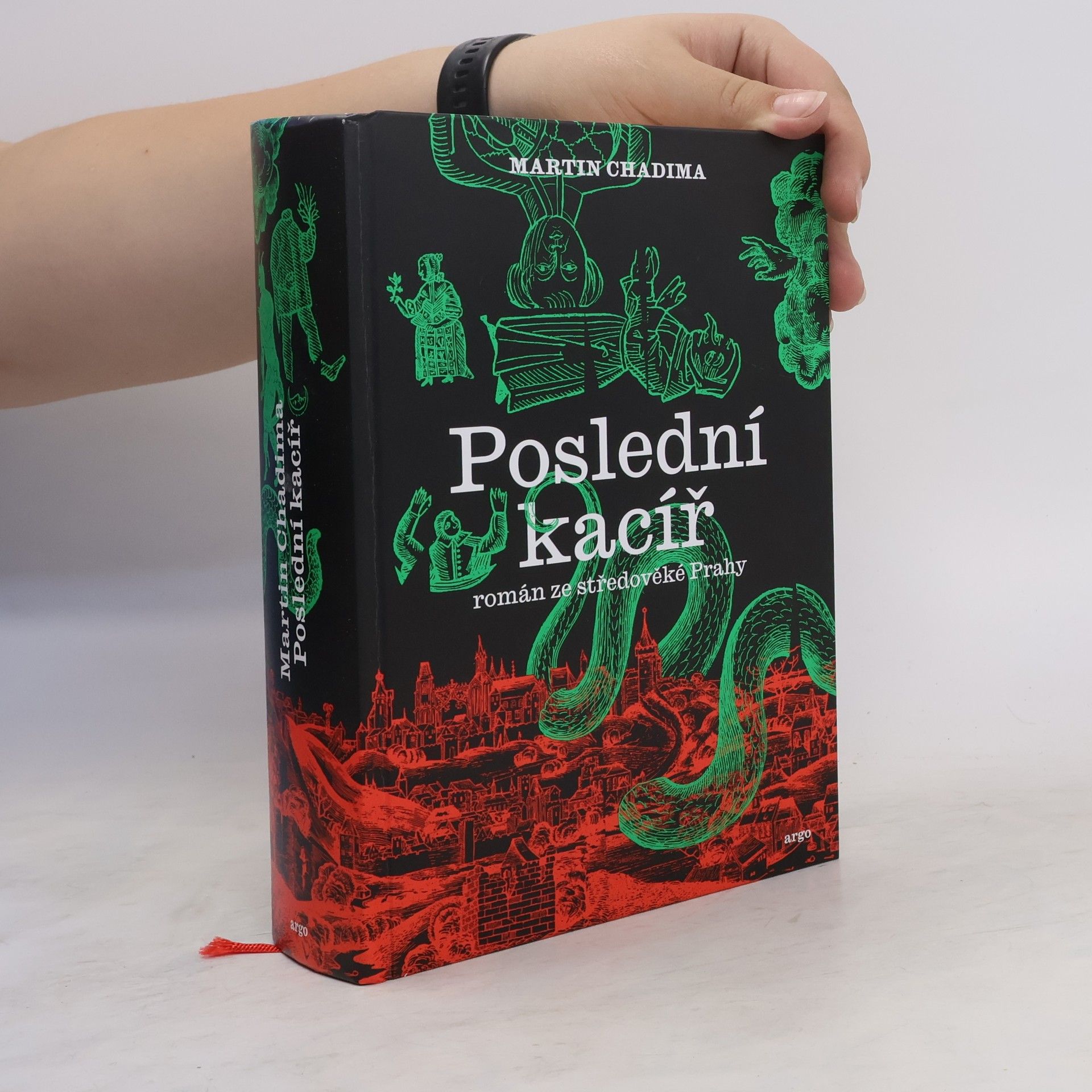 Martin Chadima Poslední kacíř : román ze středověké Prahy