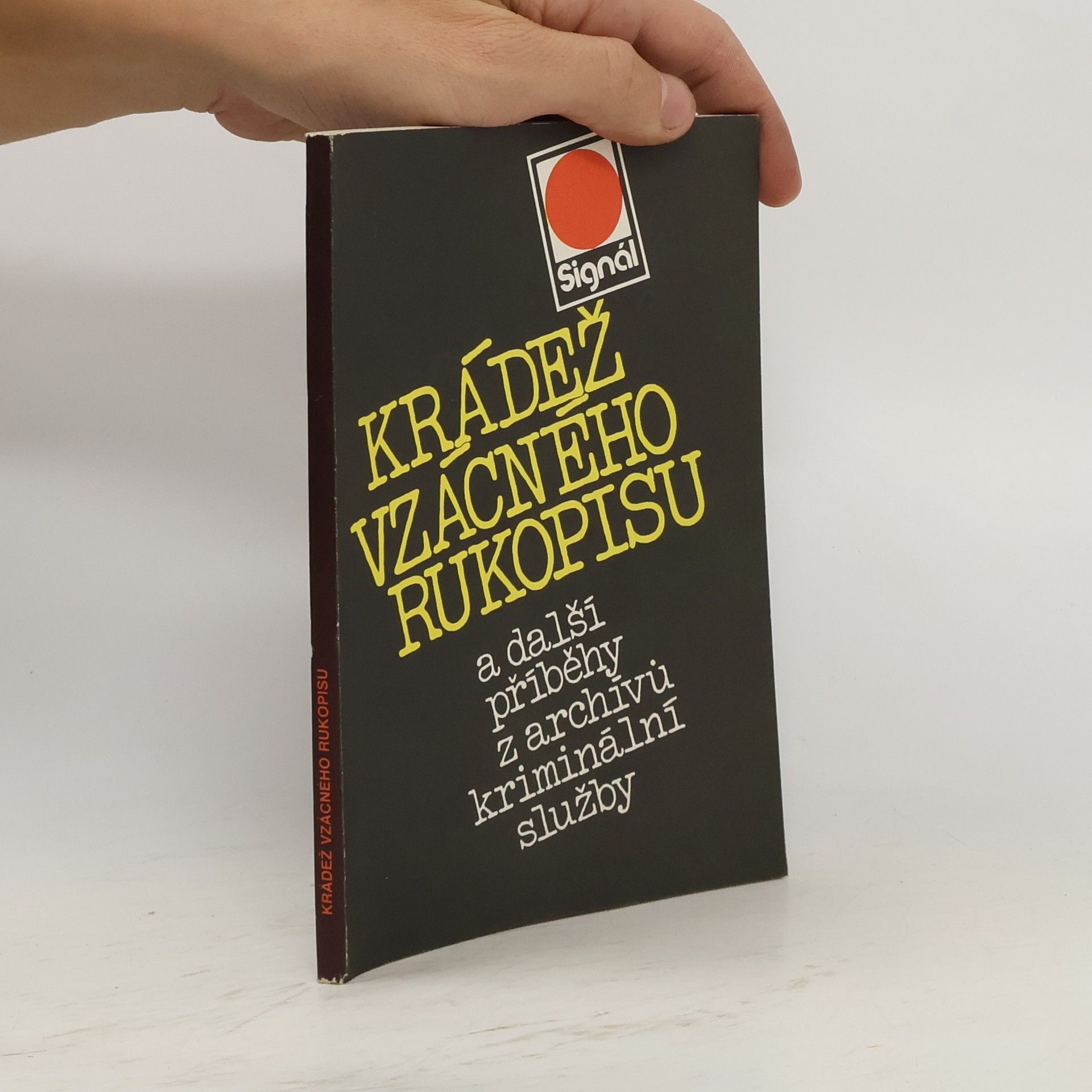 Miroslav Dolejš Krádež vzácného rukopisu
