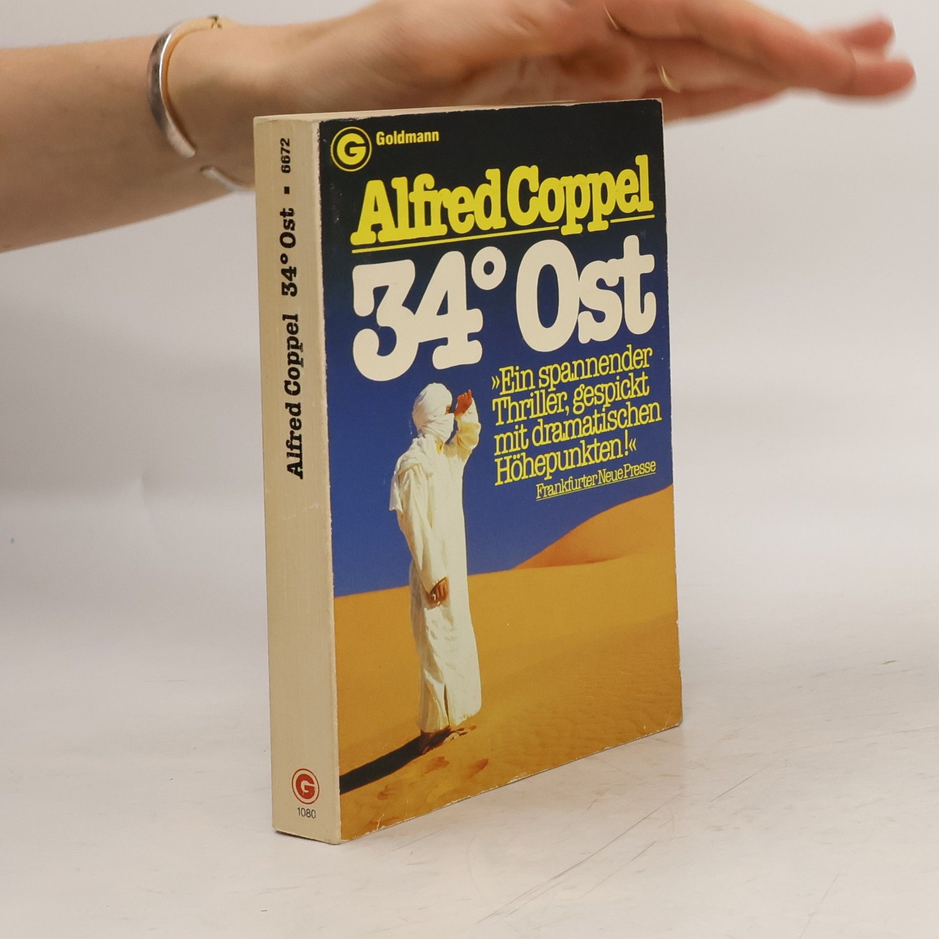 Alfred Coppel Vierunddreißig Grad Ost. Roman.