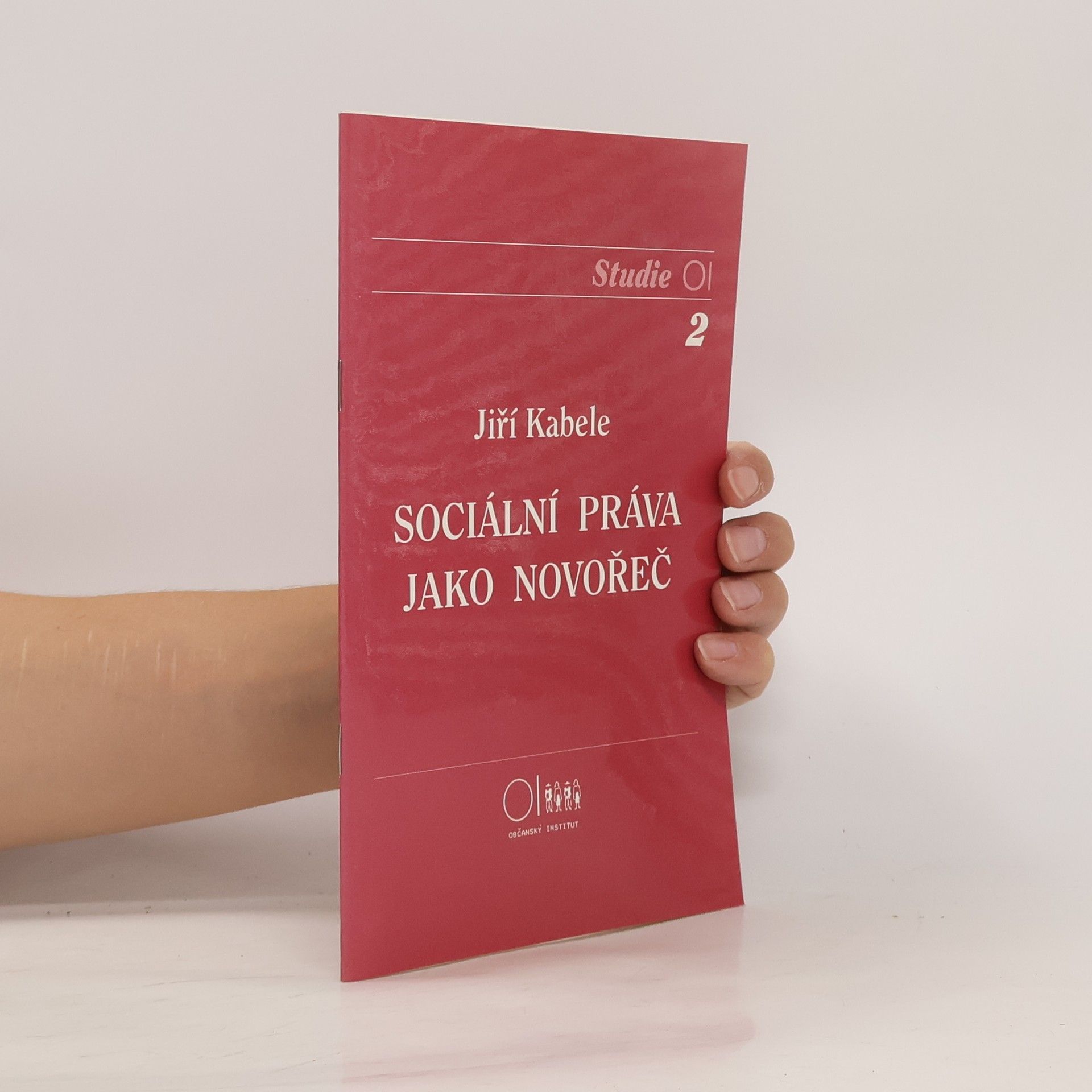 Jiří Kabele Sociální práva jako novořeč