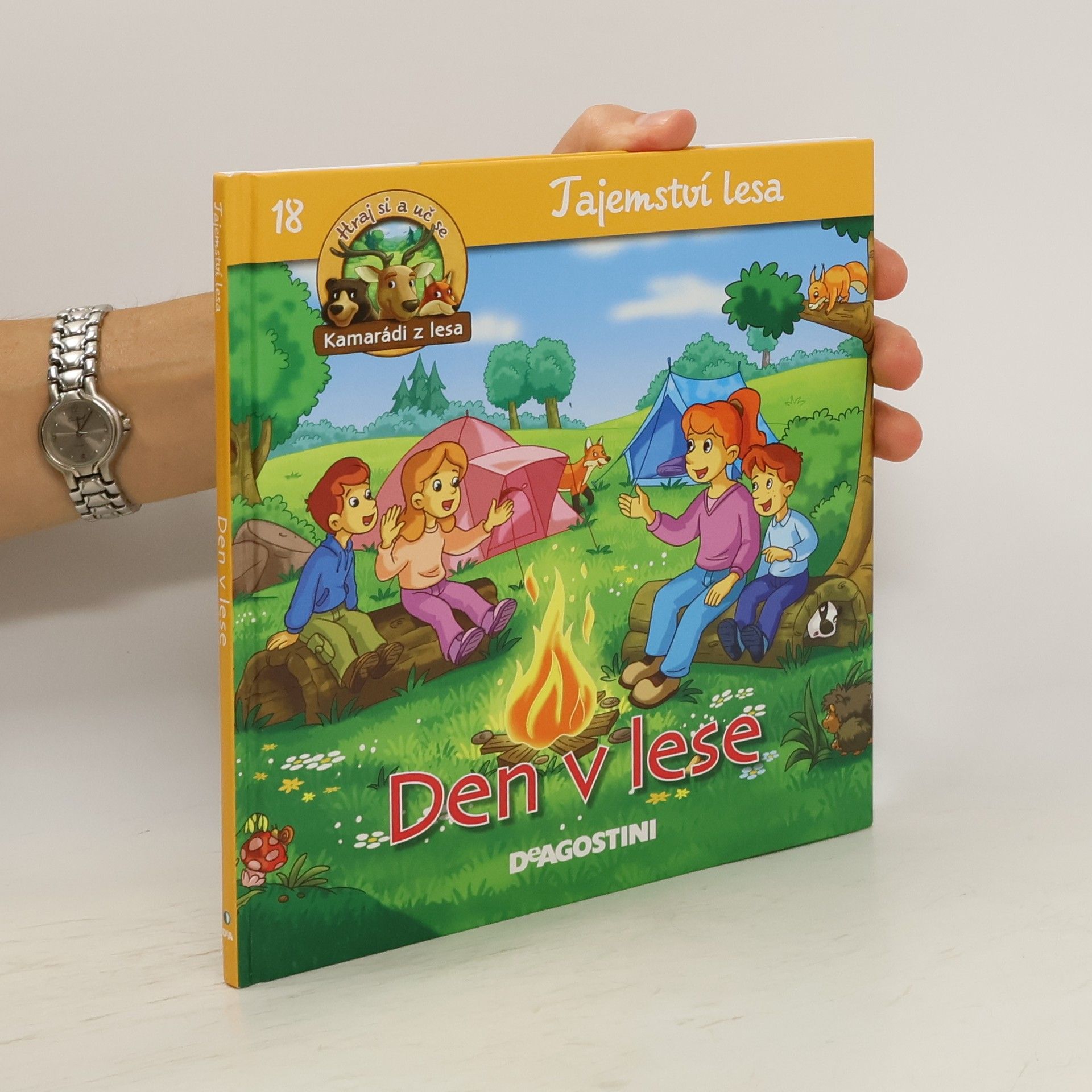 Collectif d'auteurs Tajemství lesa 18. Den v lese