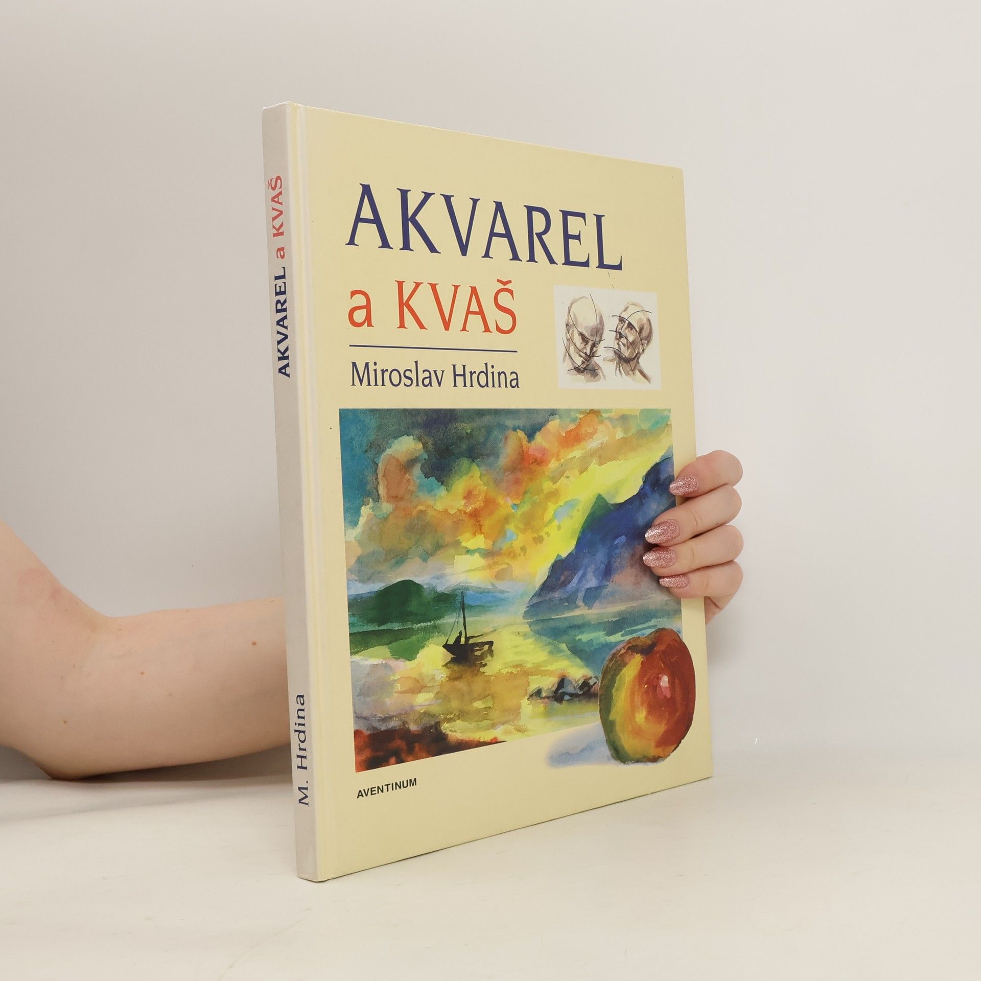 Miroslav Hrdina Akvarel a kvaš