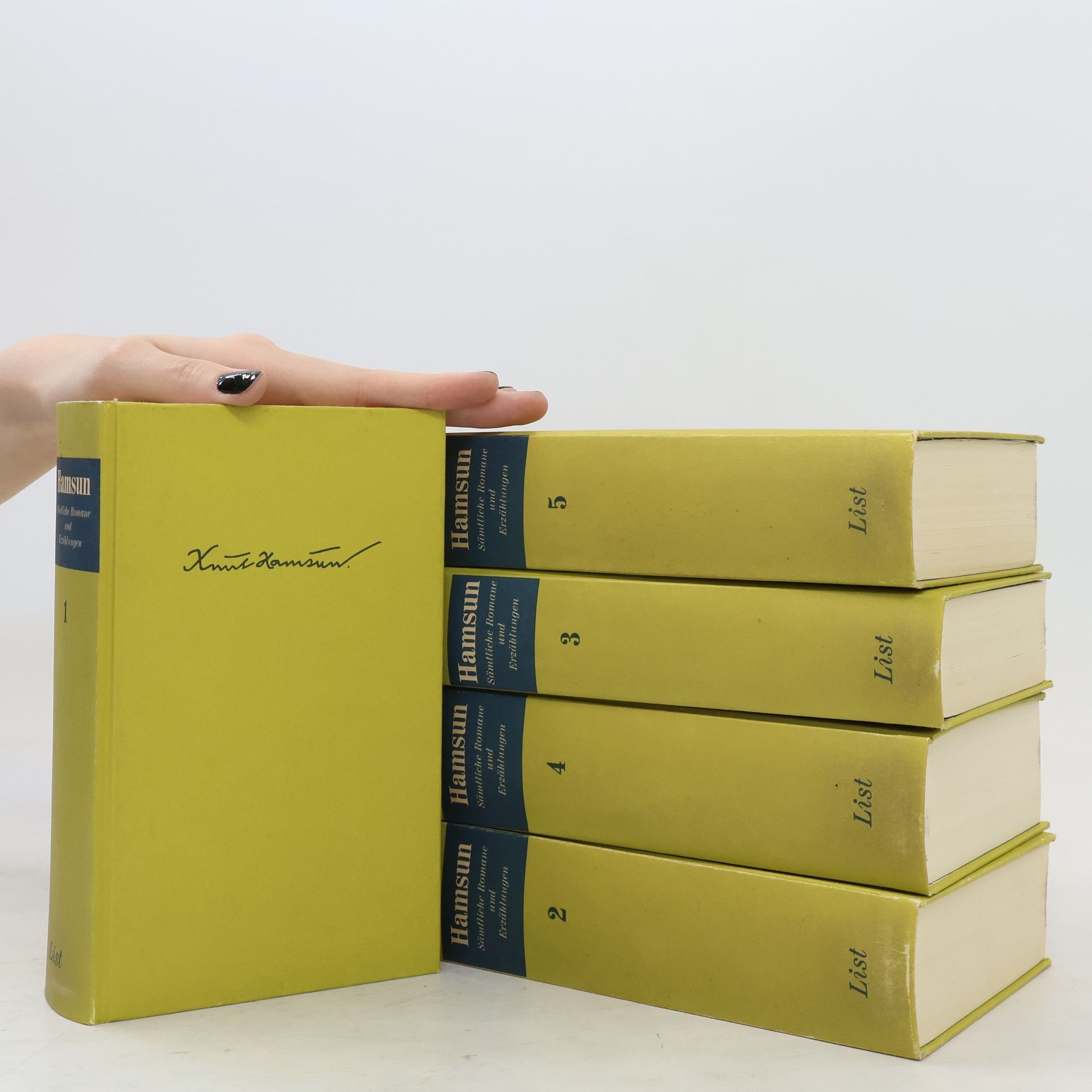 Knut Hamsun Sämtliche Romane und Erzählungen (1-5)