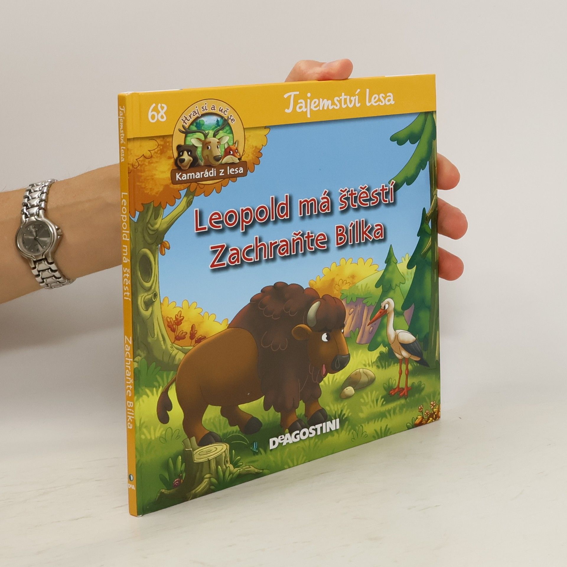 kolektiv Tajemství lesa 68. Leopold má štěstí, Zachraňte Bílka