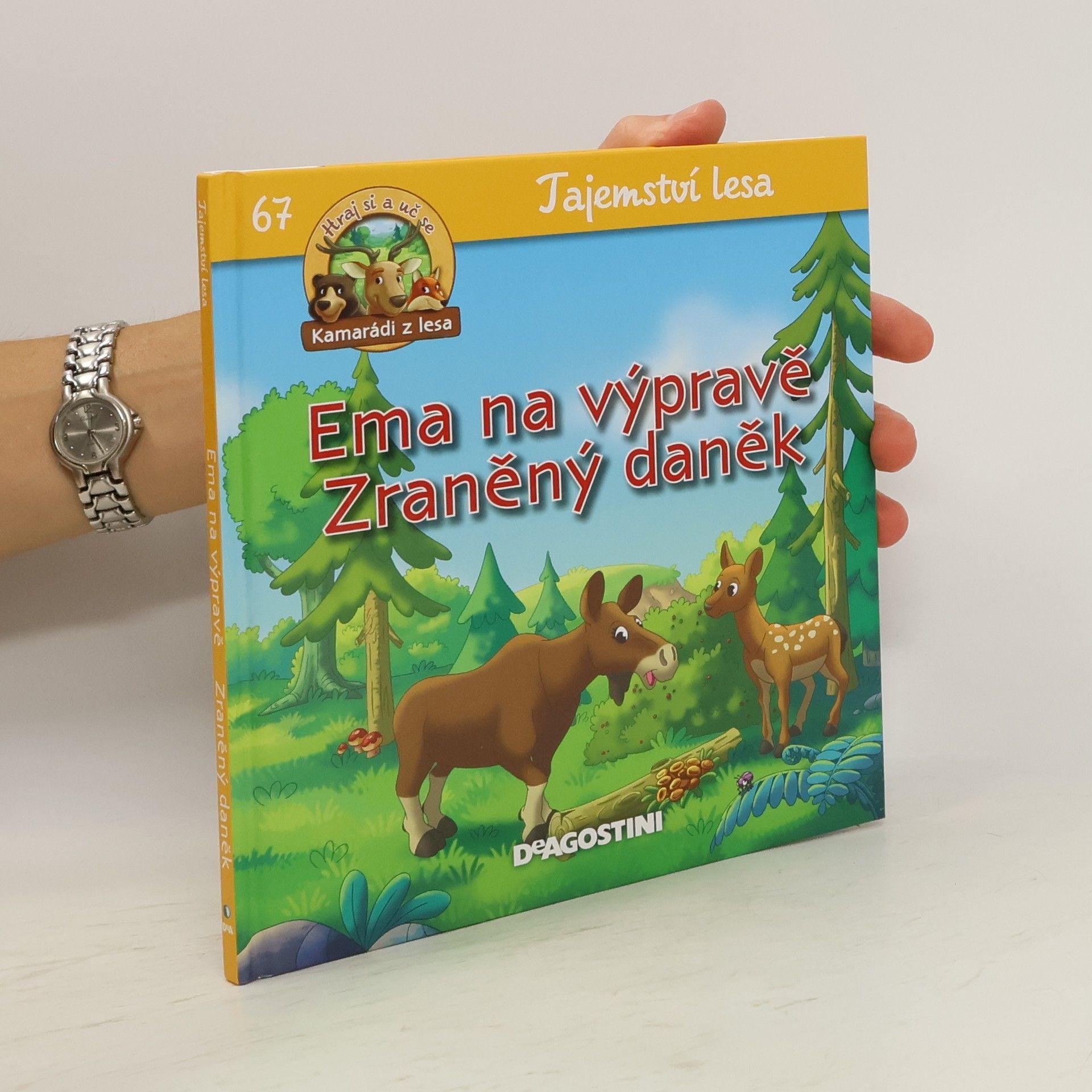 kolektiv Tajemství lesa 67. Ema na výpravě. Zraněný daněk