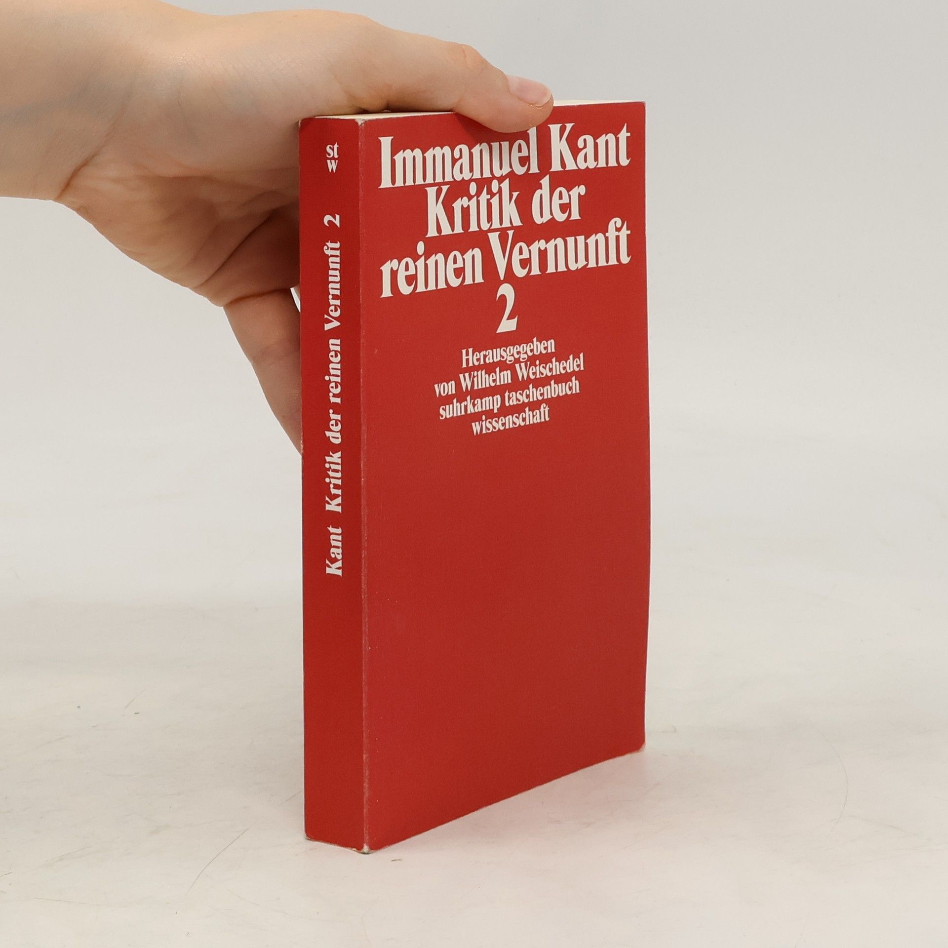 Immanuel Kant Kritik der reinen Vernunft 2