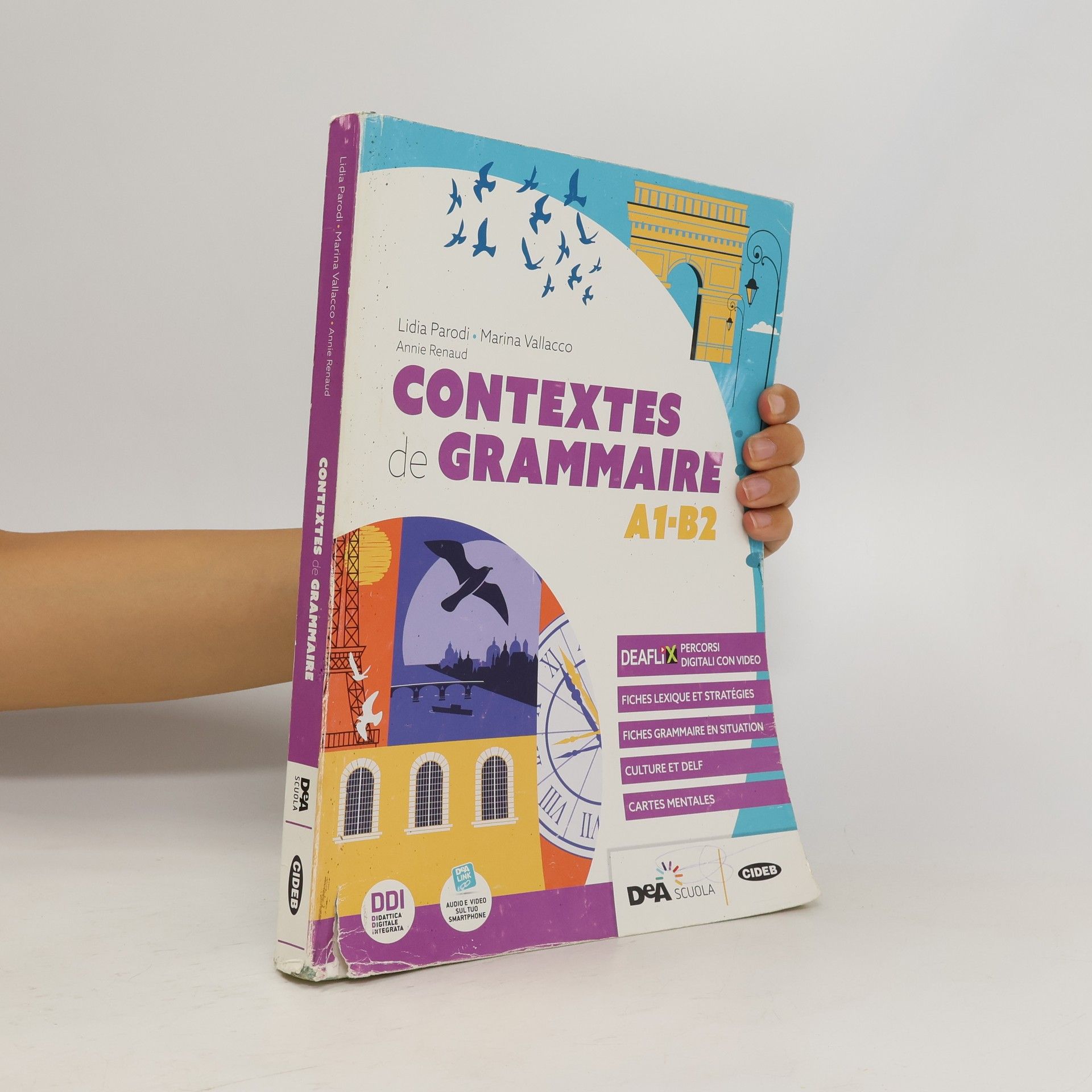 Collectif d'auteurs Contextes de grammaire A1-B2
