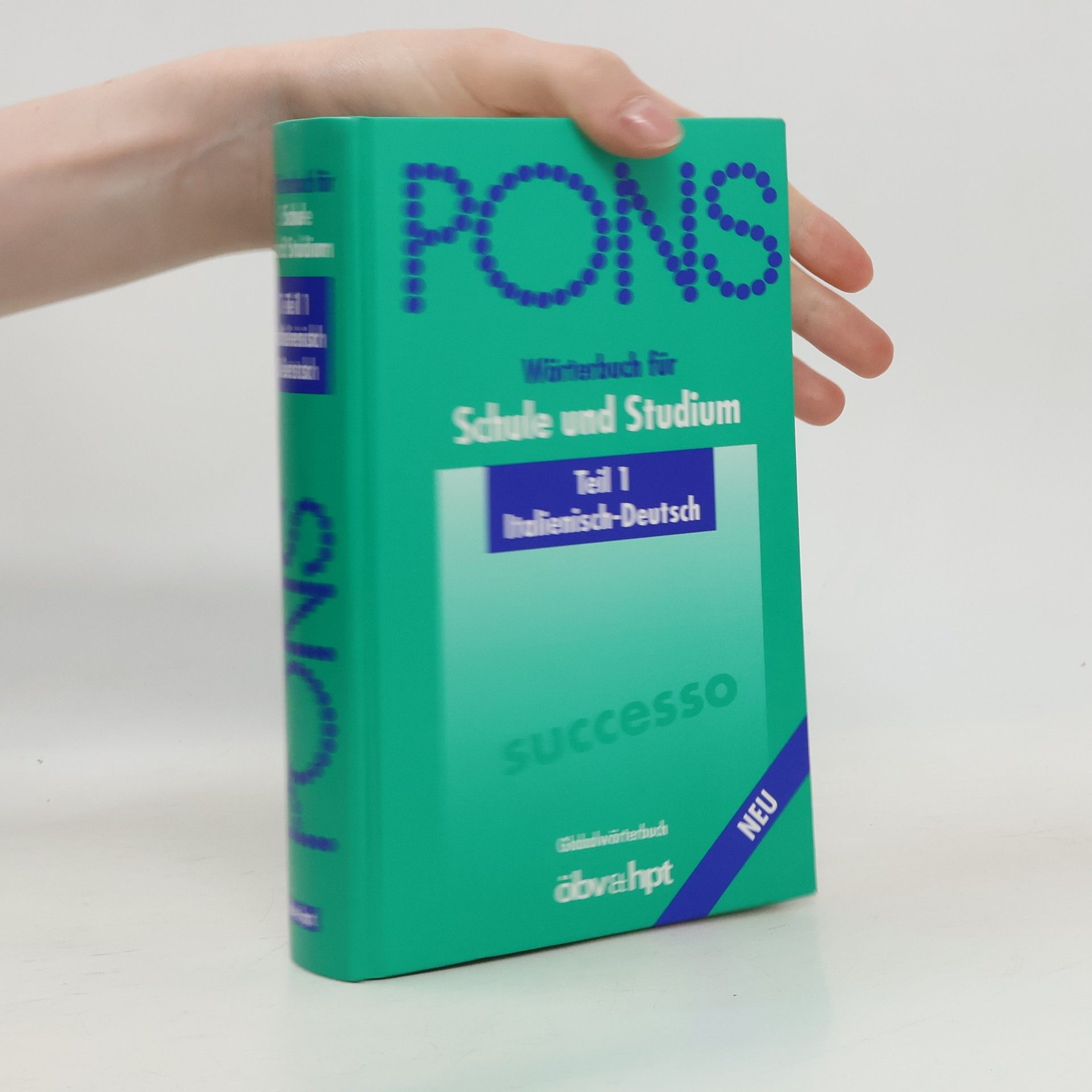Autorenkollektiv PONS Wörterbuch für Schule und Studium. Globalwörterbuch Italienisch-Deutsch 1