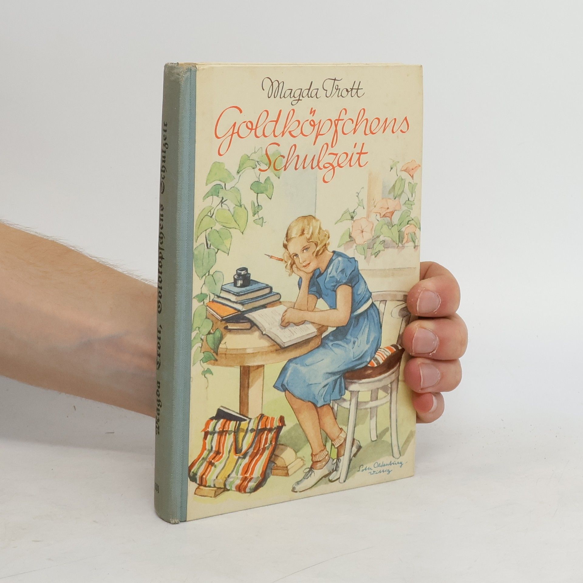 Magda Trott Goldköpfchens Schulzeit
