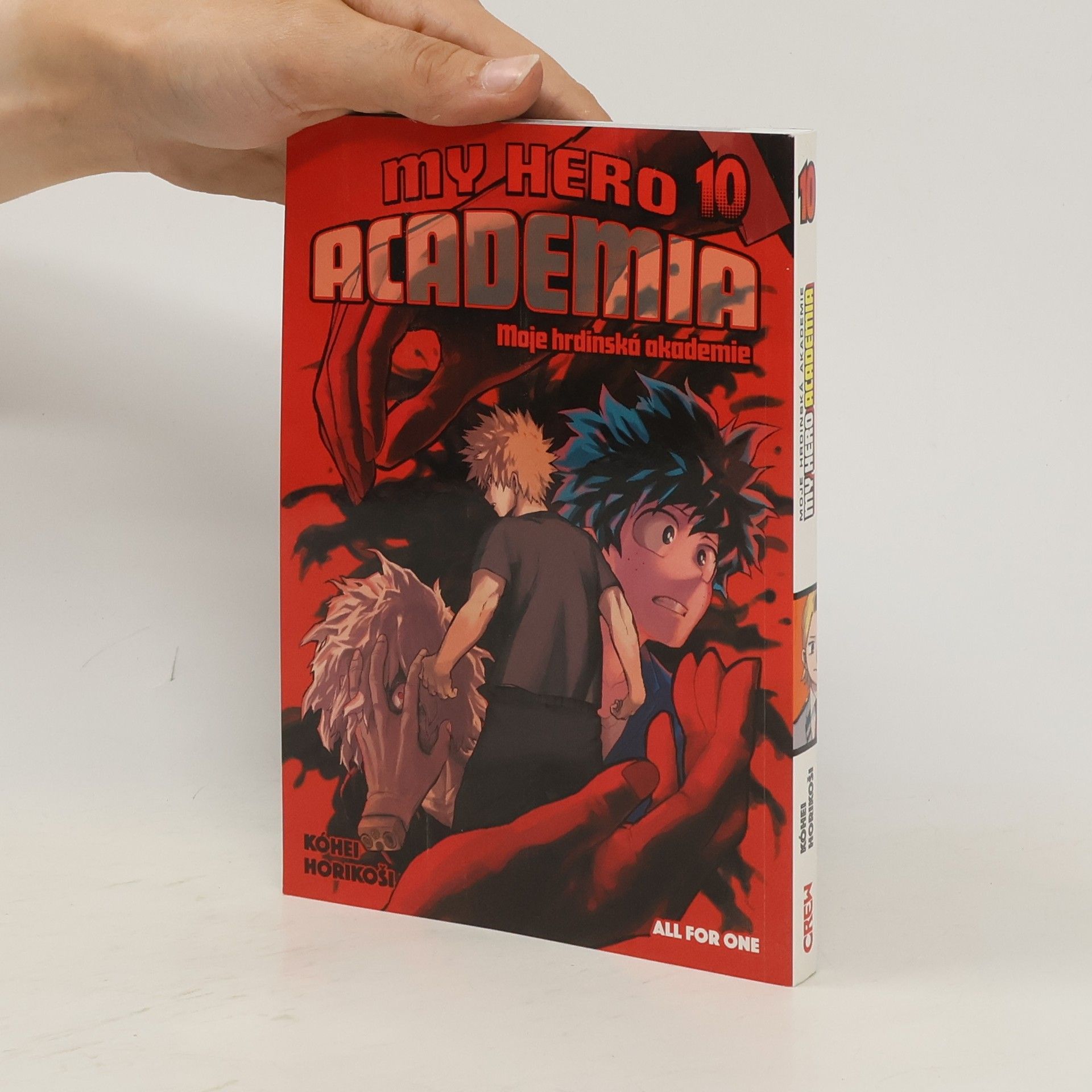 Kohei Horikoshi My Hero Academia. Moje hrdinská akademie 10. All for One