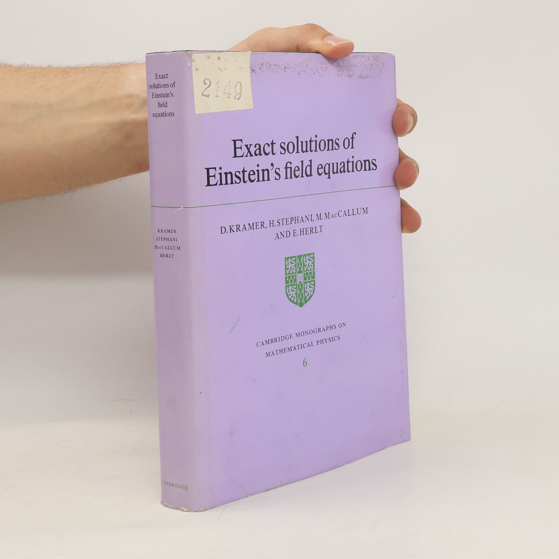 Collectif d'auteurs Exact solutions of Einstein's field equations