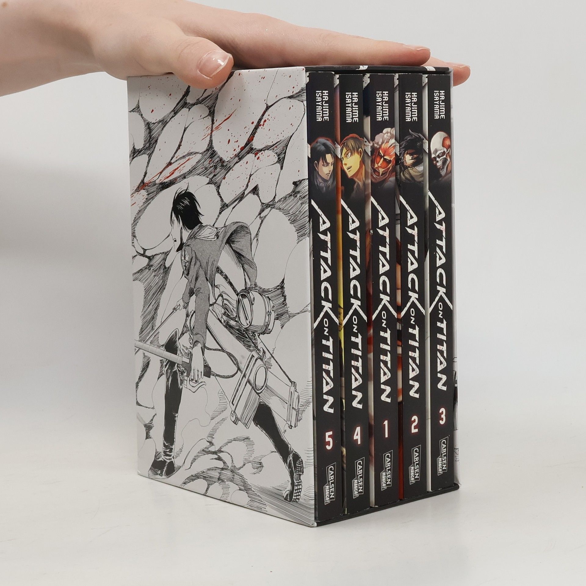 Hajime Isayama Attack on Titan 21-25