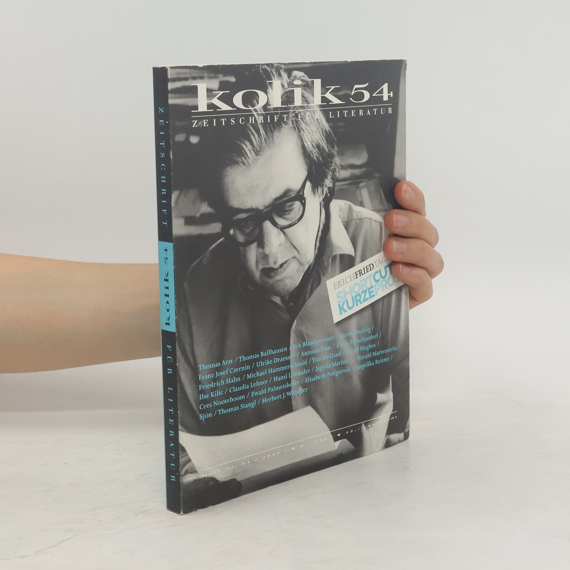 Autores varios Kolik 54/2011. Zeitschrift für Literatur