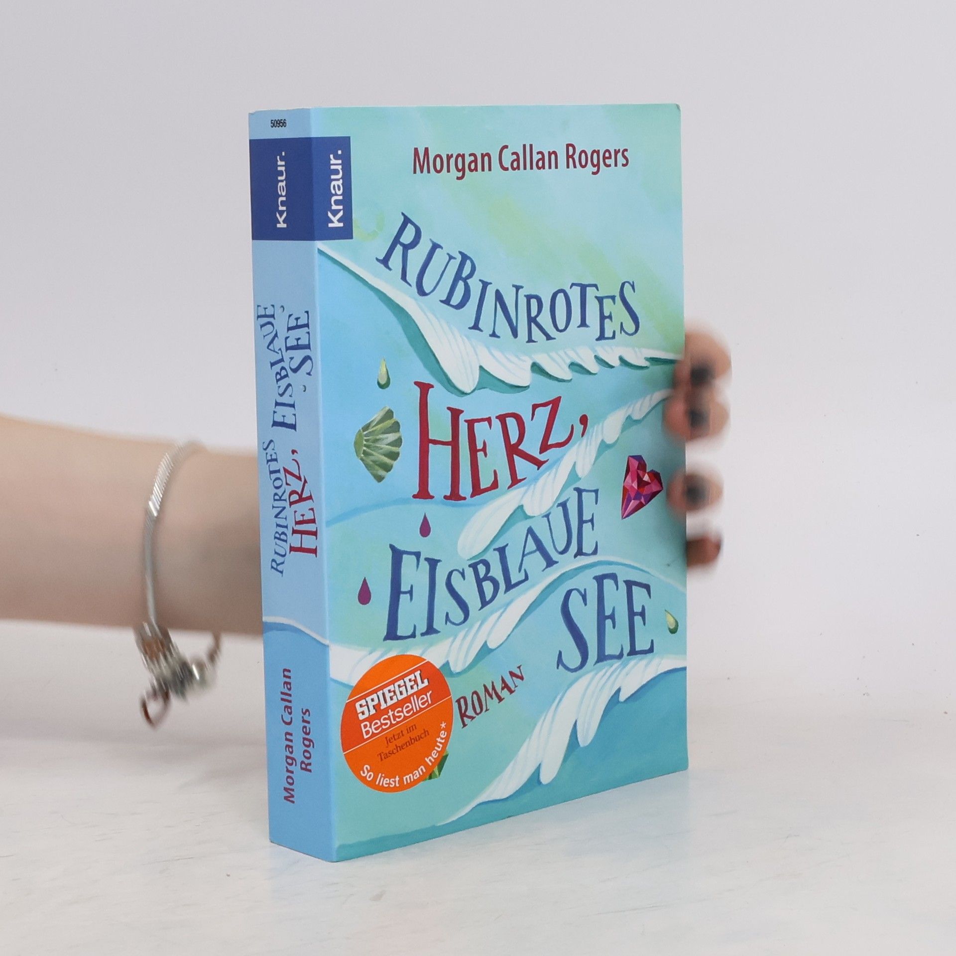 Morgan Callan Rogers Rubinrotes Herz, eisblaue See