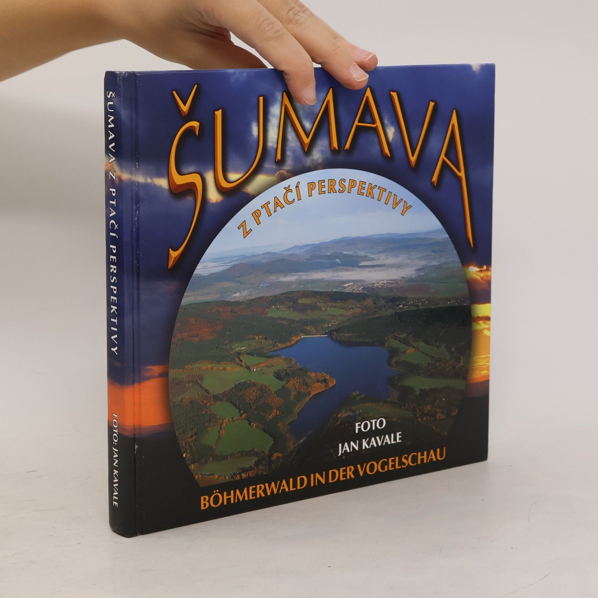 Jan Kavale Šumava z ptačí perspektivy