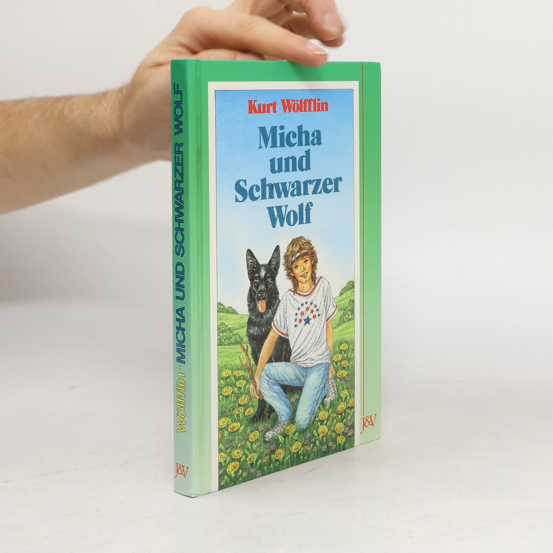 Kurt Wölfflin Micha und Schwarzer Wolf