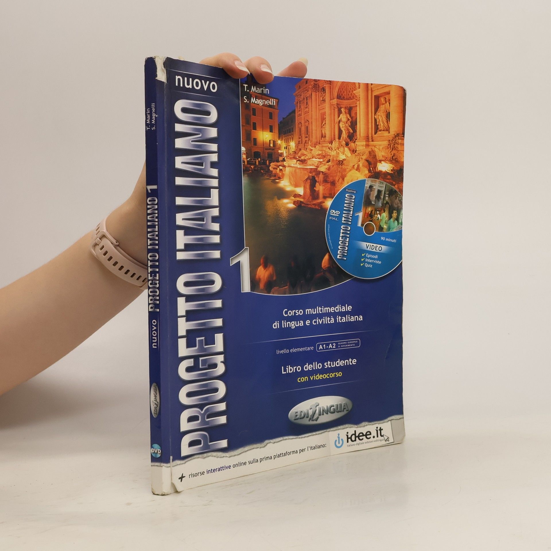 Telis Marin Nuovo progetto italiano. 1, Corso multimediale di lingua e civiltà italiana : livello elementare : libro dello studente
