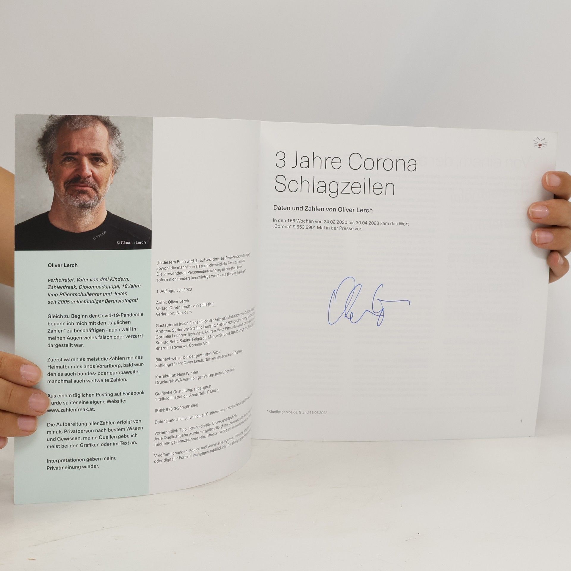 Lerch Oliver 3 Jahre Corona Schlagzeilen