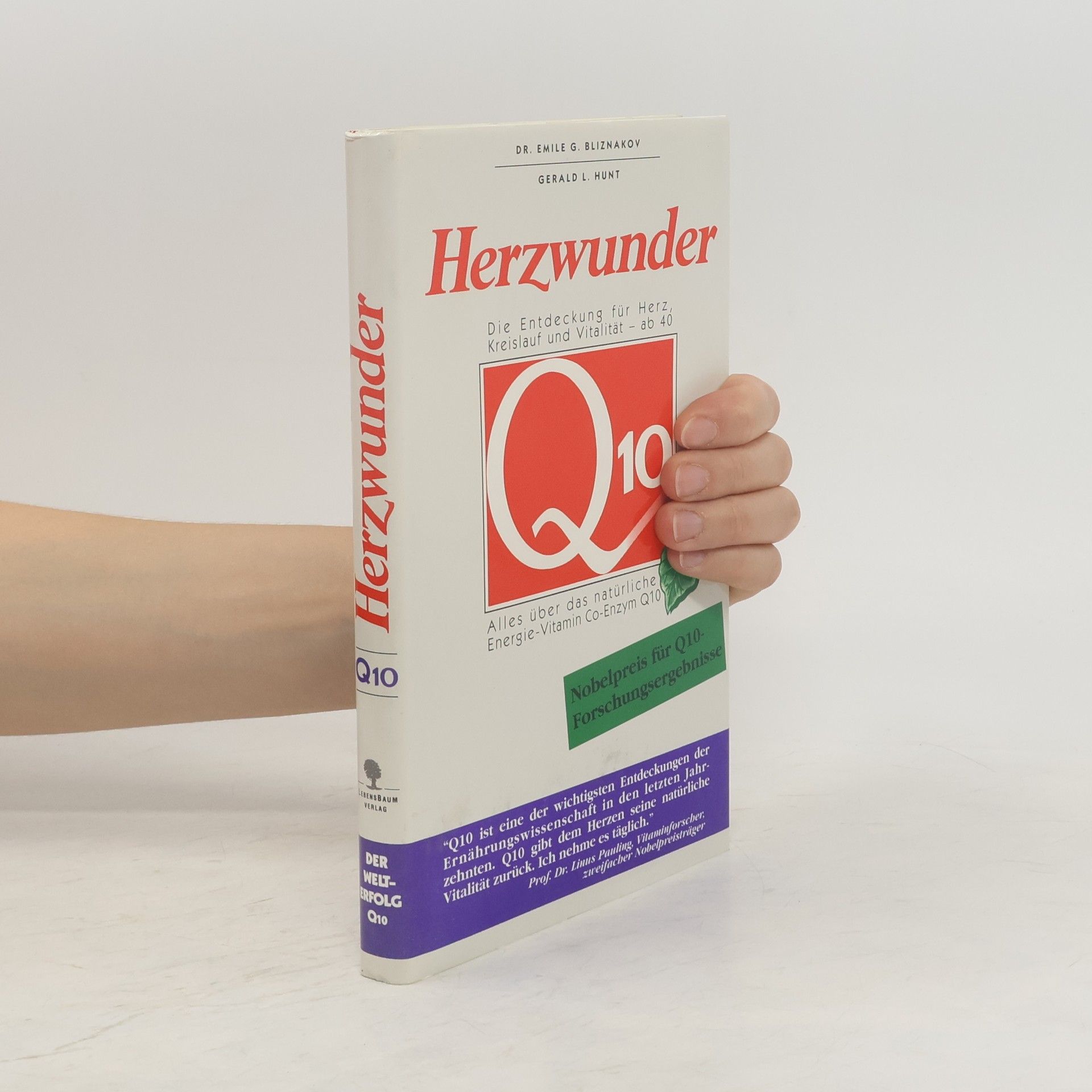 Emile G. Bliznakov Herzwunder Co-Enzym Q10