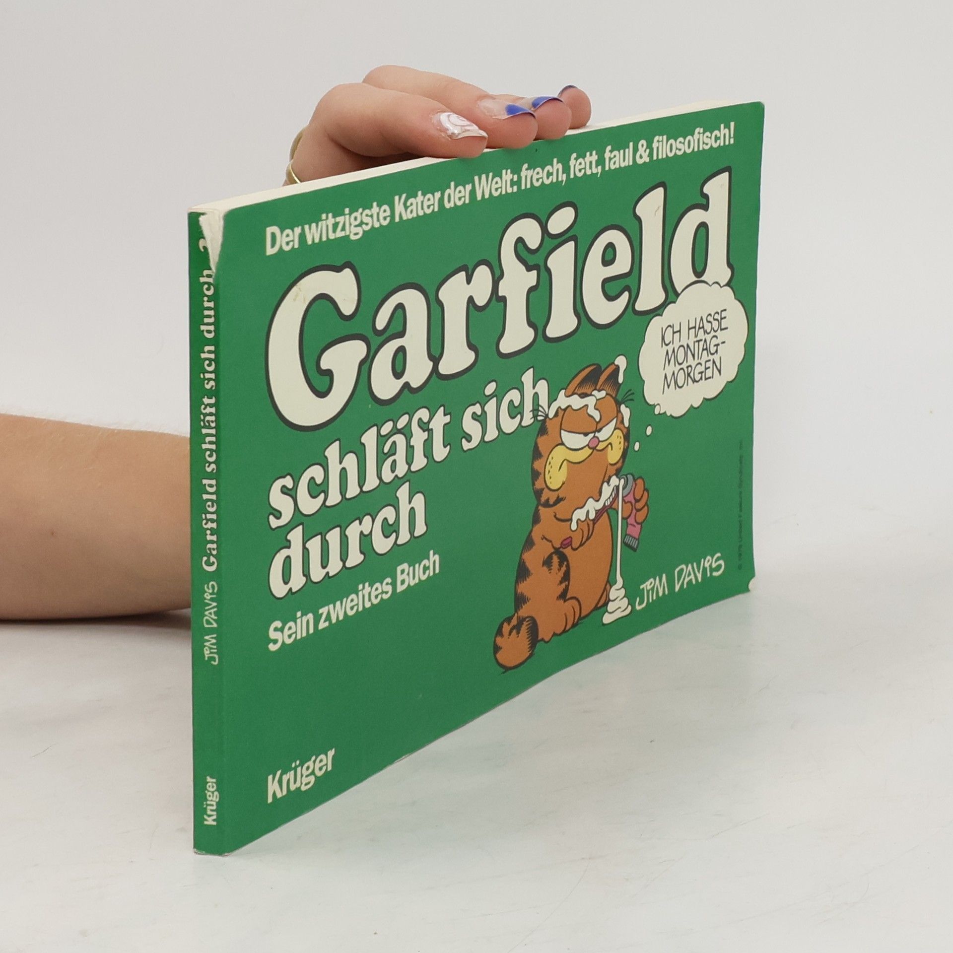 Jim Davis Garfield schläft sich durch