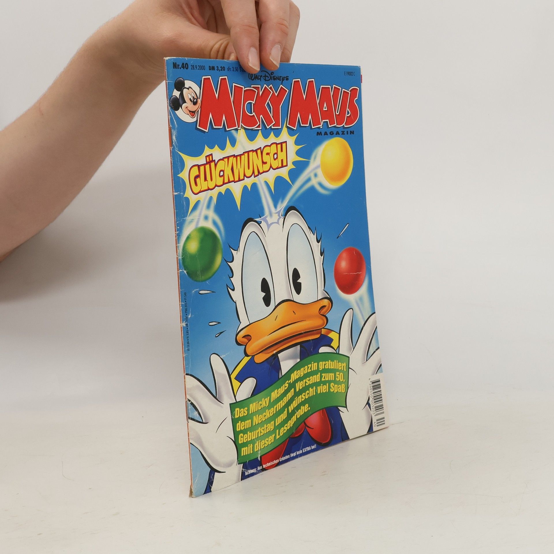 Walt Disney Micky Maus Magazin Nr. 40