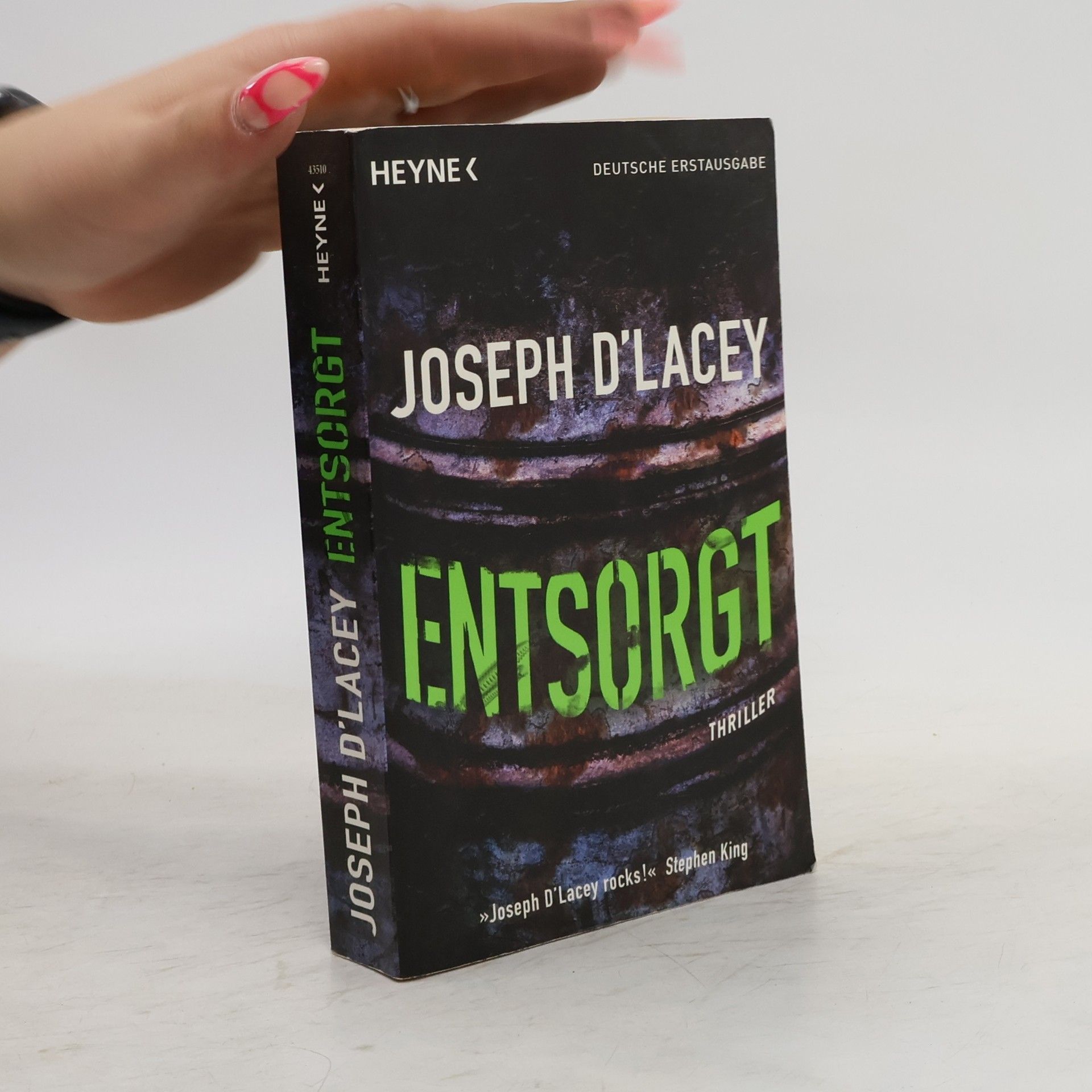 Joseph D'Lacey Entsorgt. Thriller