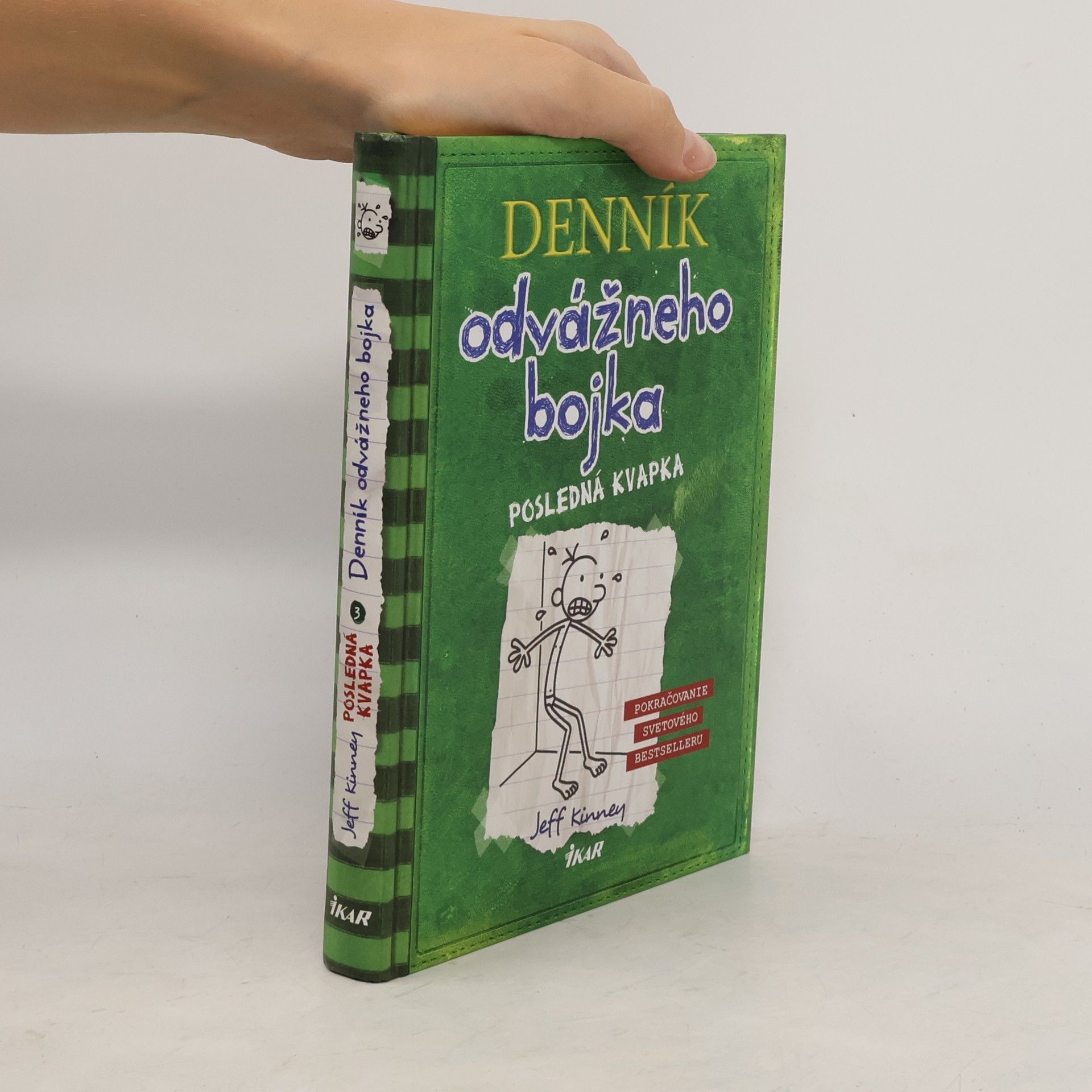 Jeff Kinney Denník odvážného bojka - Posledná kvapka