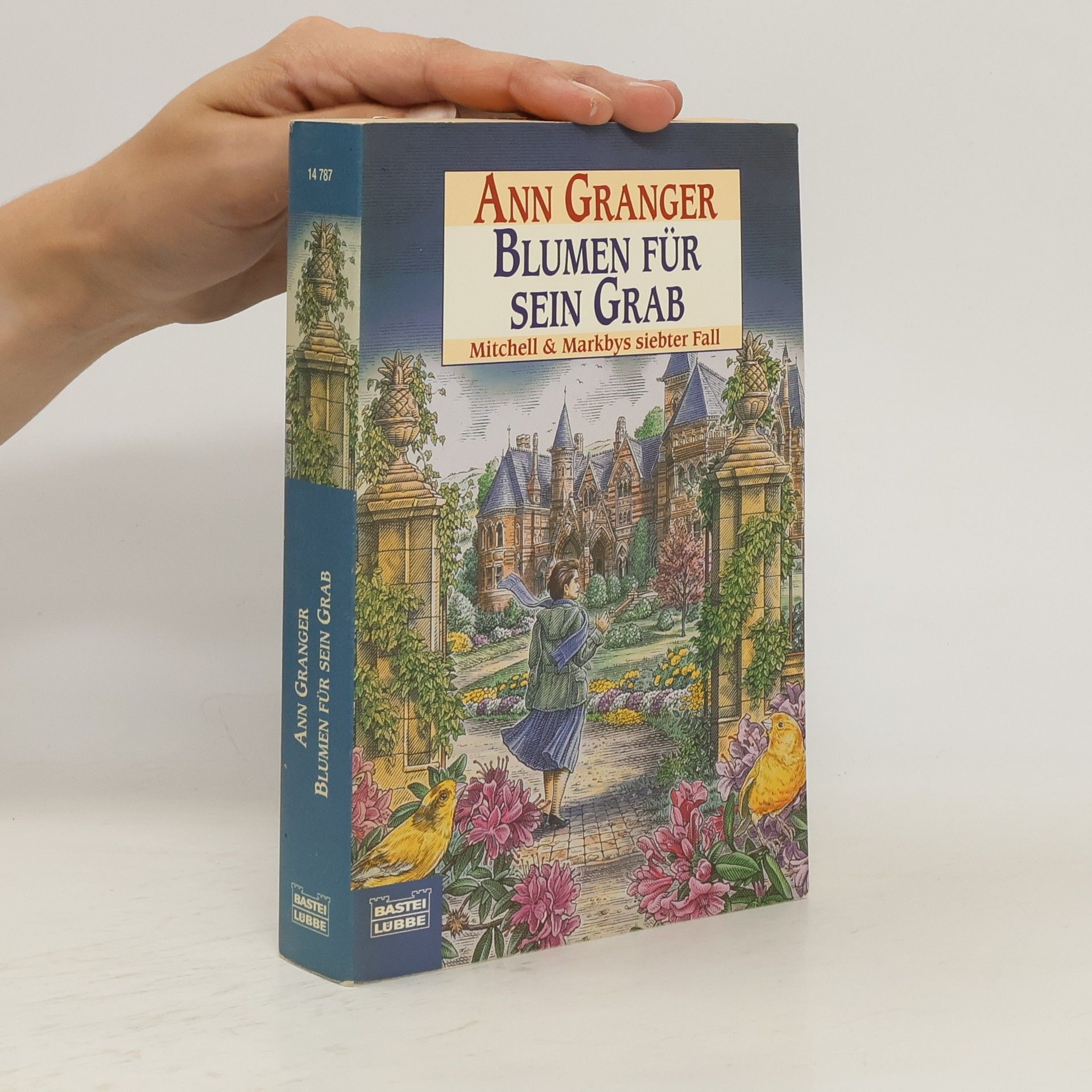 Ann Granger Blumen für sein Grab