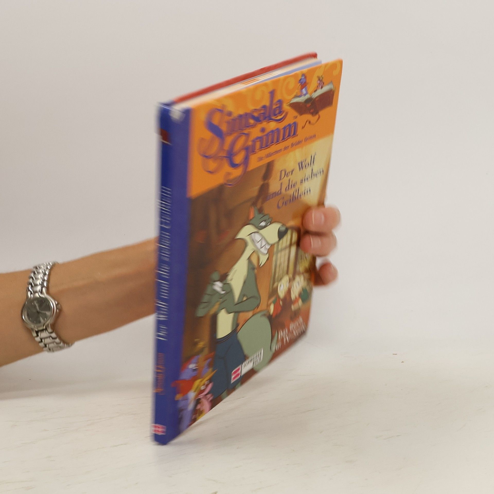 bratři Grimmové Simsala Grimm. Der Wolf und die sieben Geißlein.