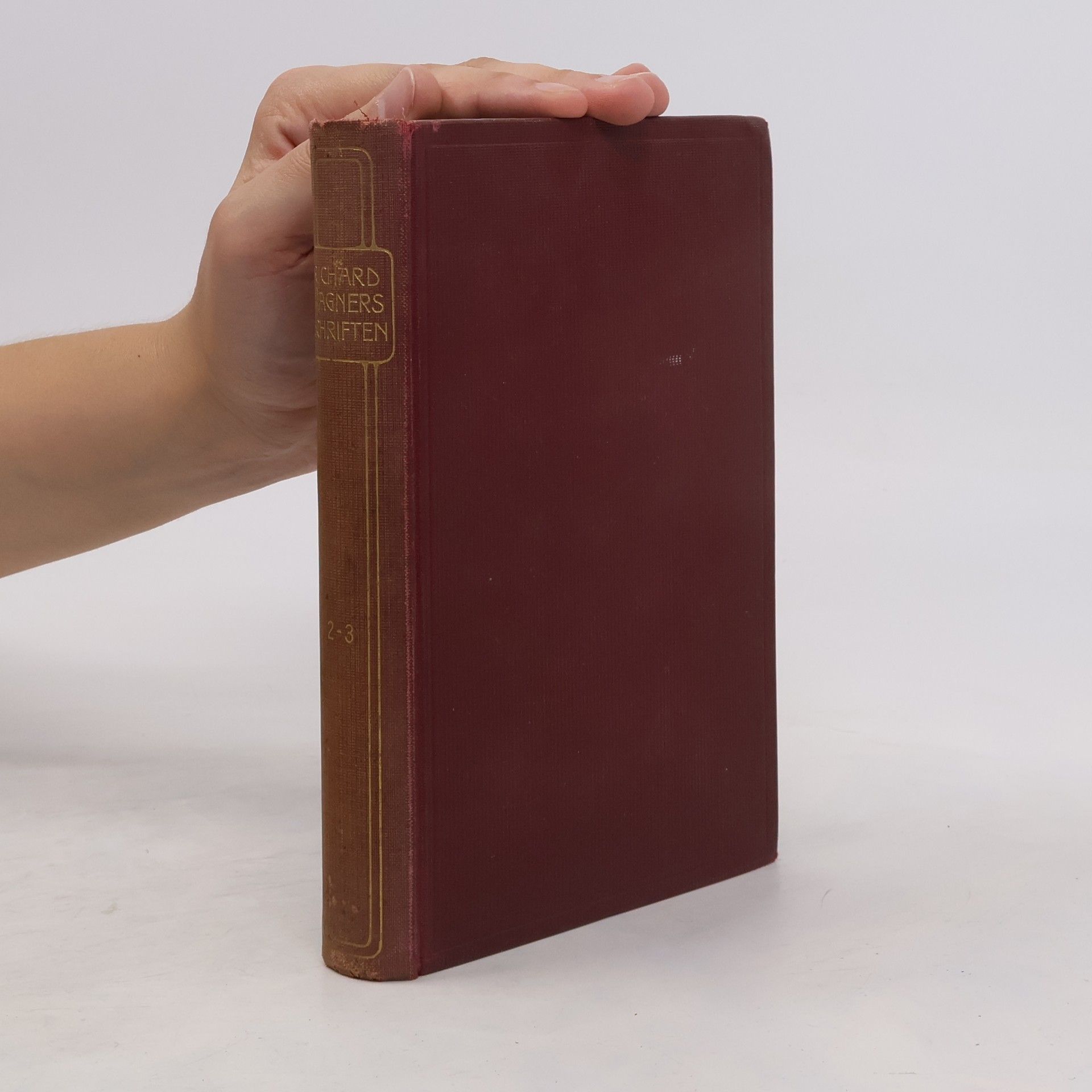 Richard Wagner Gesammelte Schriften und Dichtungen 2
