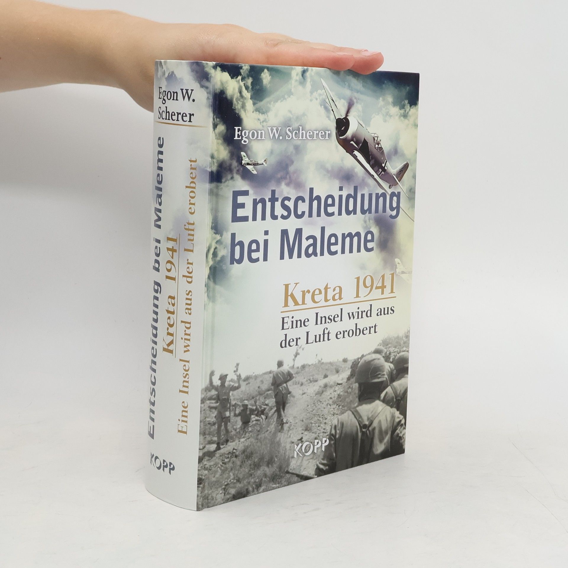 Egon W. Scherer Entscheidung bei Maleme