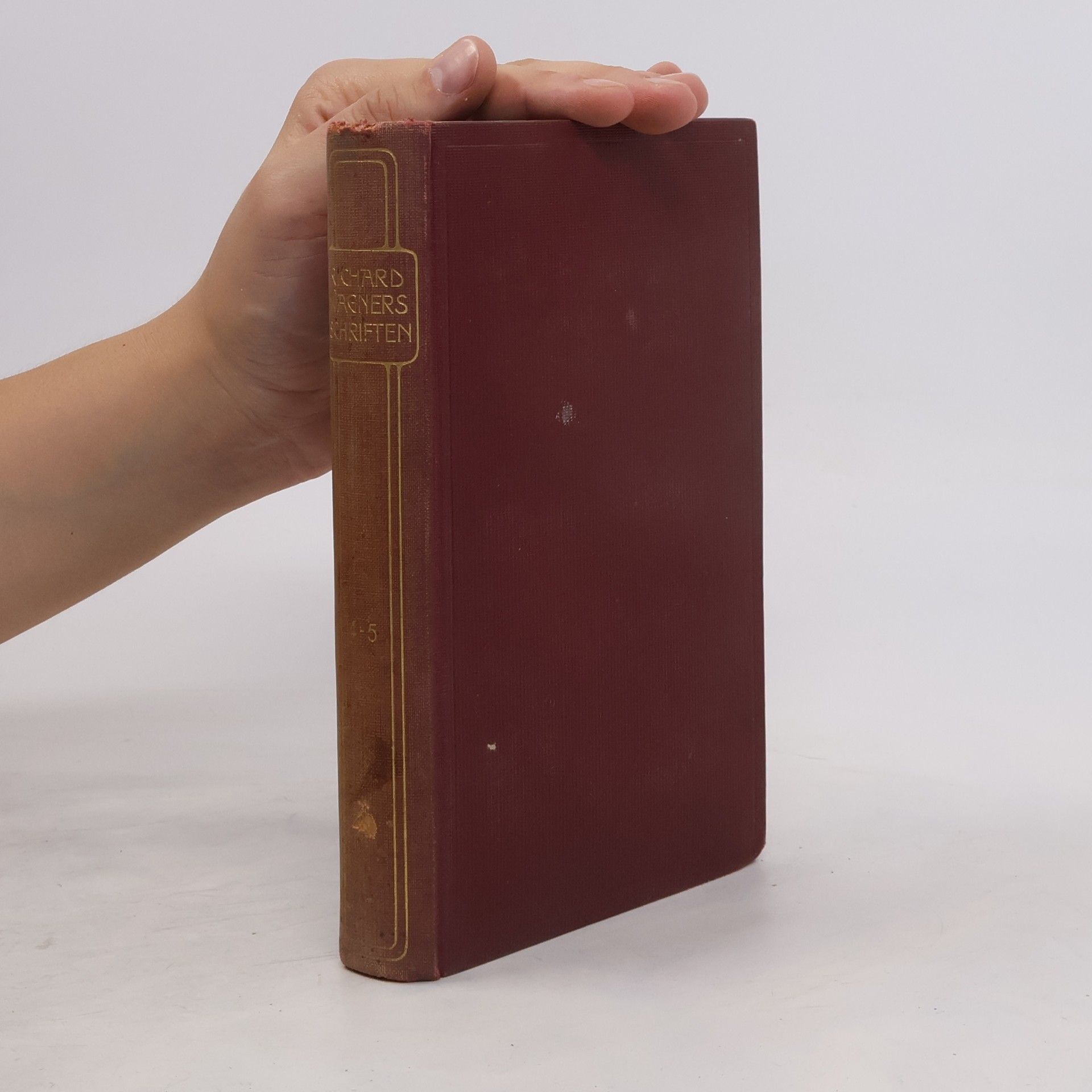 Richard Wagner Gesammelte Schriften und Dichtungen 4