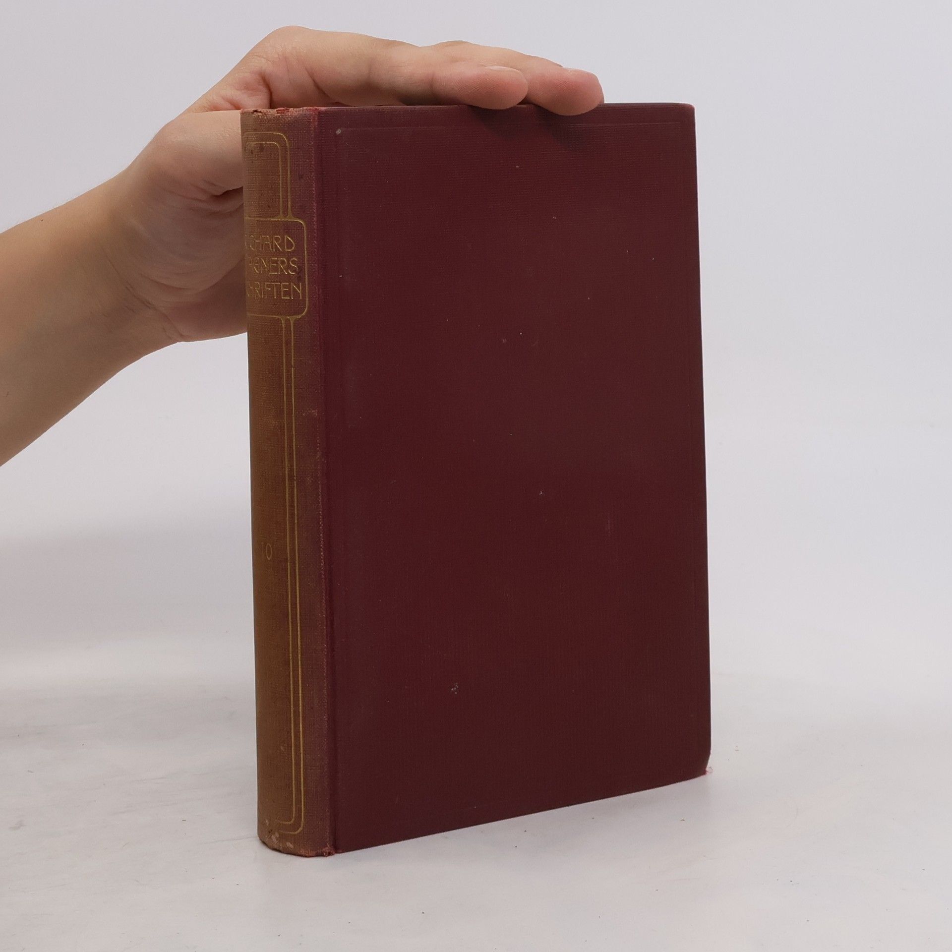 Richard Wagner Gesammelte Schriften und Dichtungen 10