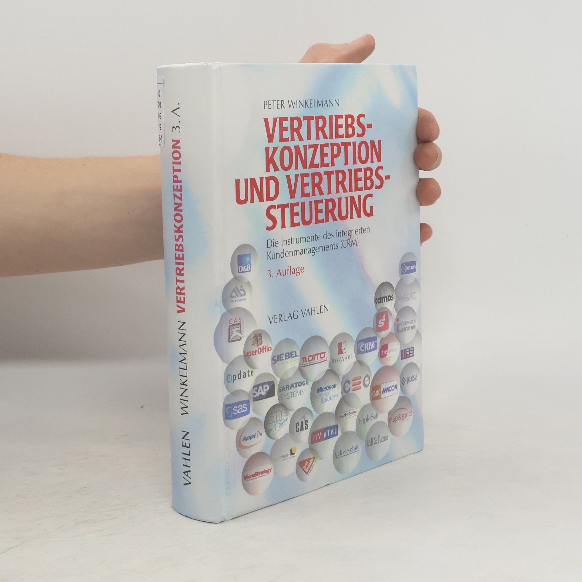 Peter Winkelmann Vertriebskonzeption und Vertriebssteuerung - 3. Auflage