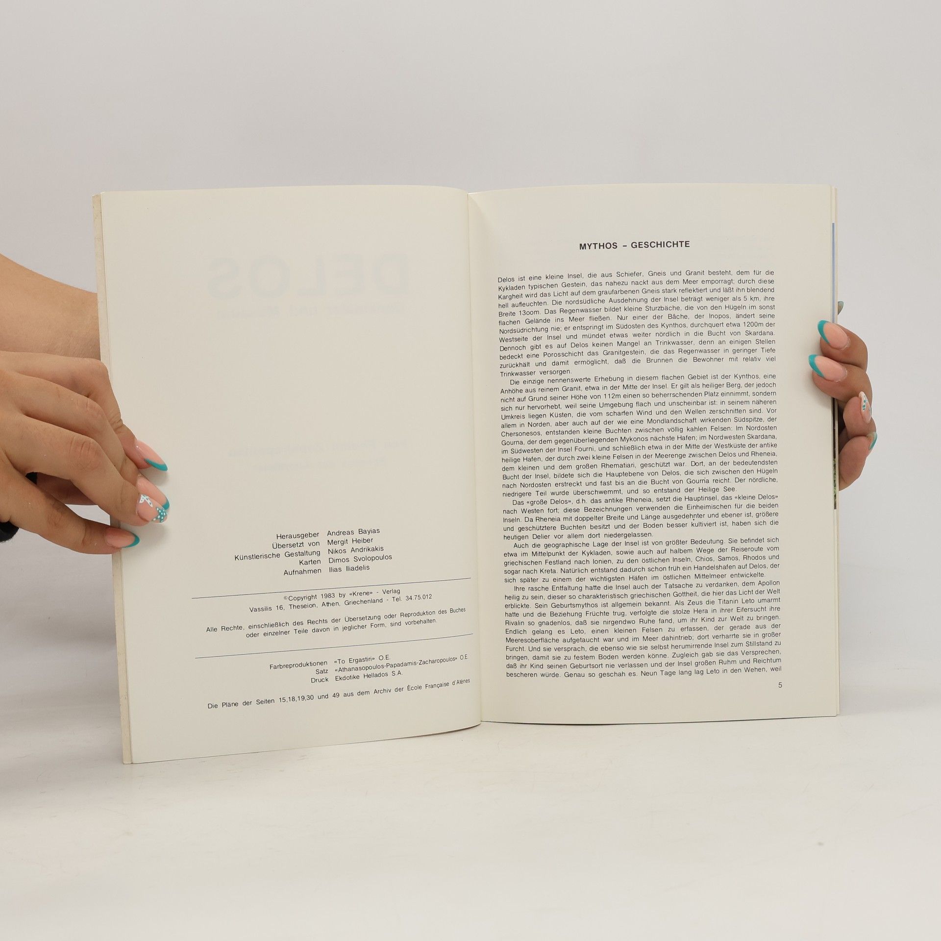 Autorenkollektiv Delos: Denkmäler und Museum