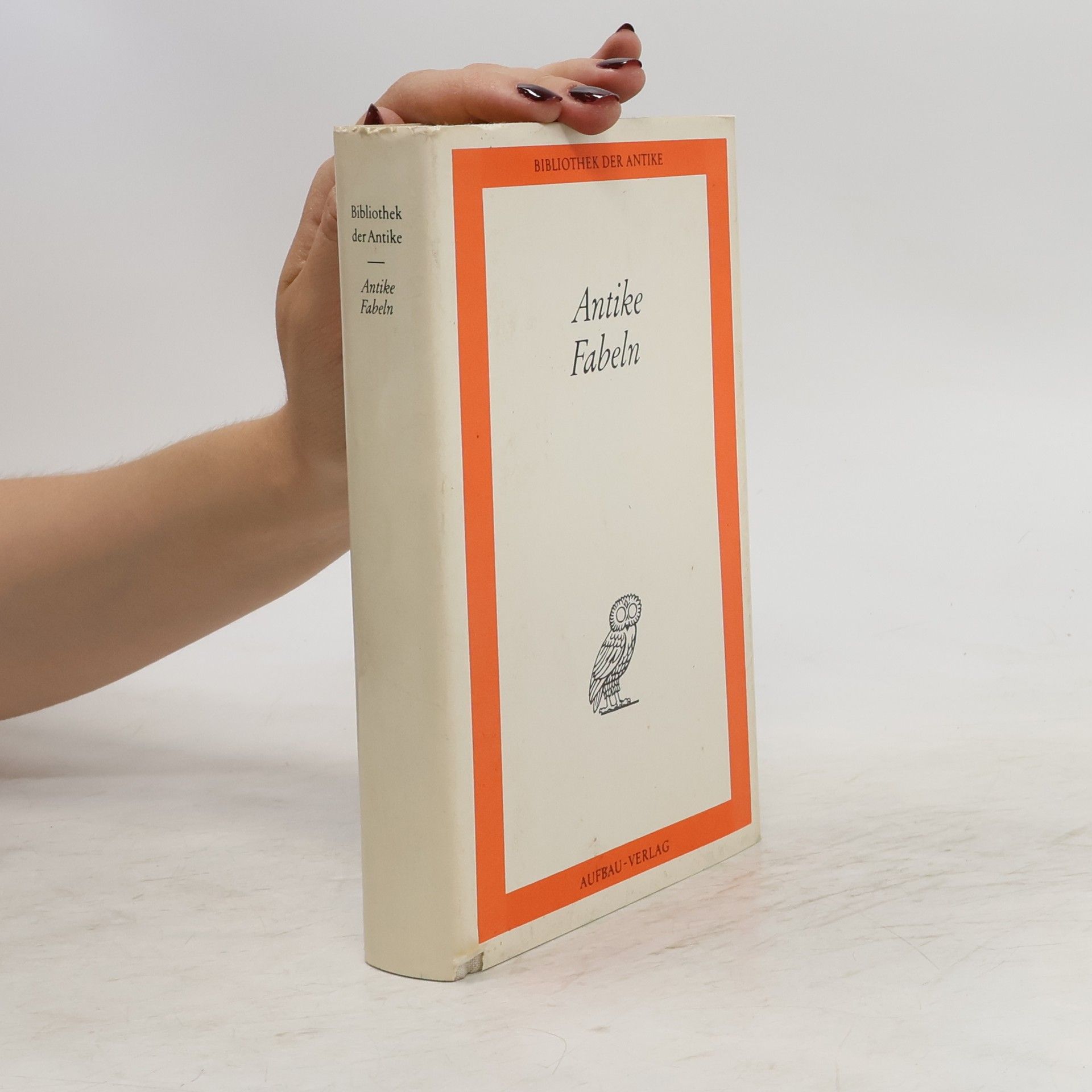 Autores varios Bibliothek der Antike. Antike Fabeln