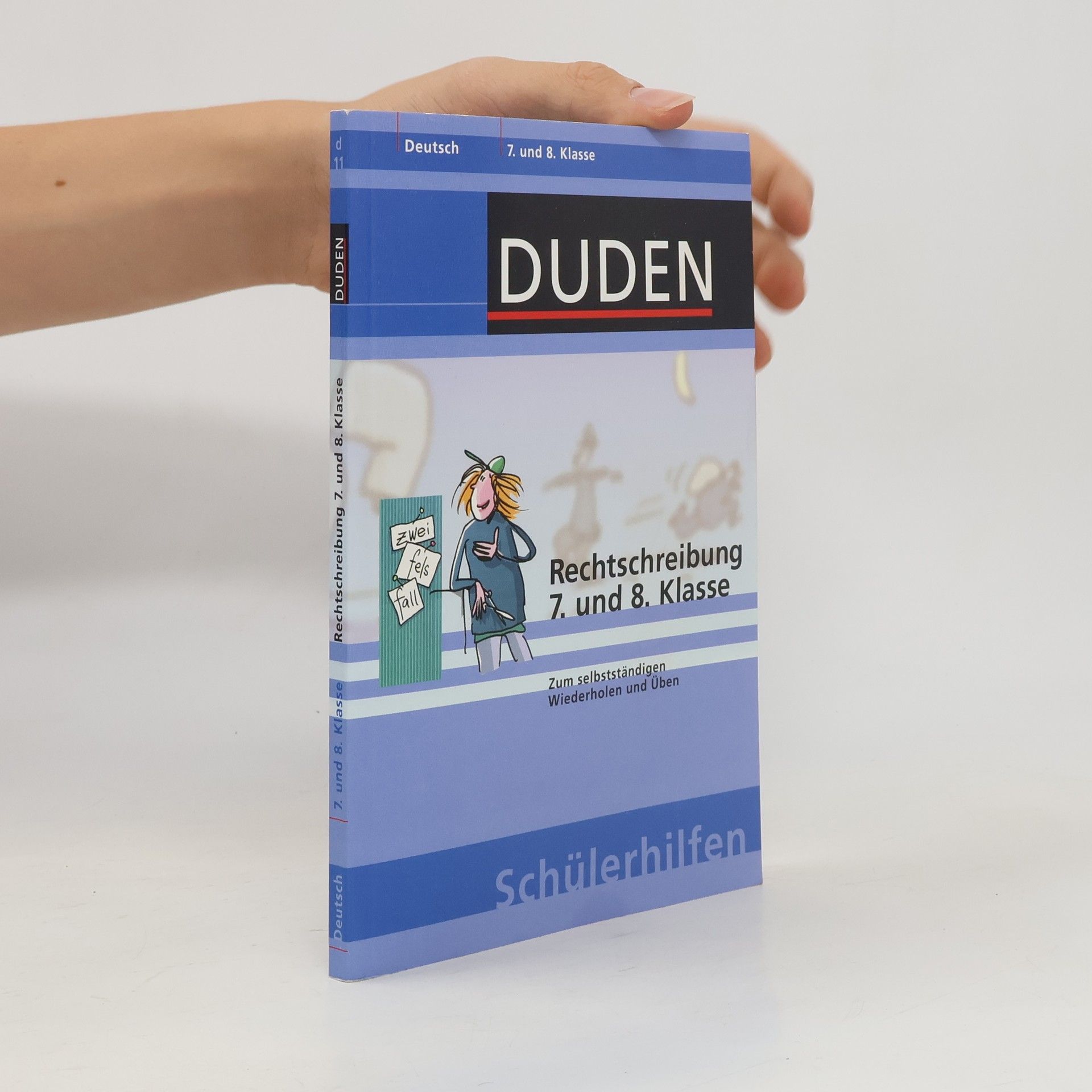 Dieter Anzlinger Rechtschreibung 7. und 8. Klasse.