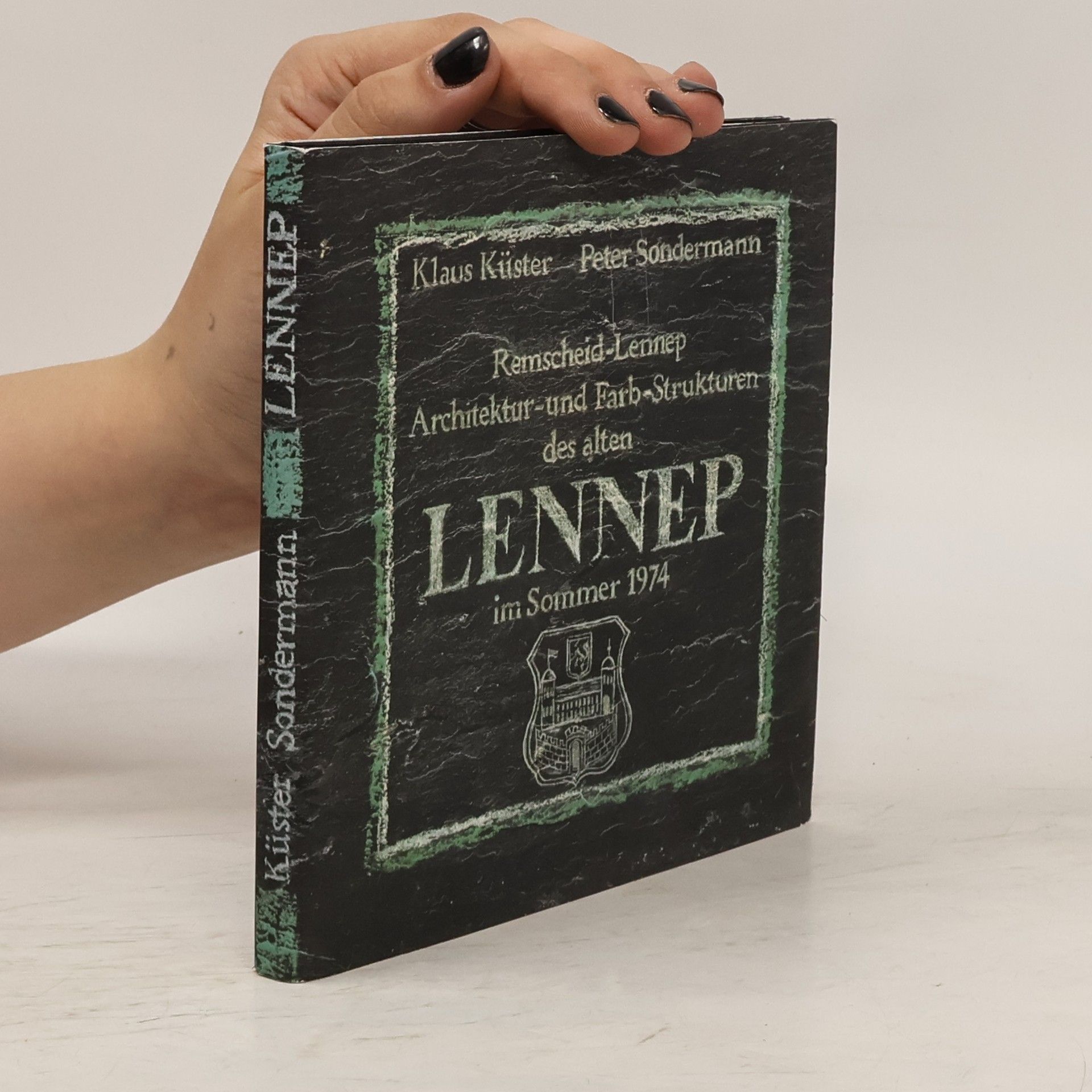 Klaus Küster Remscheid-Lennep – Architektur- und Farb-Strukturen des alten Lennep im Sommer 1974