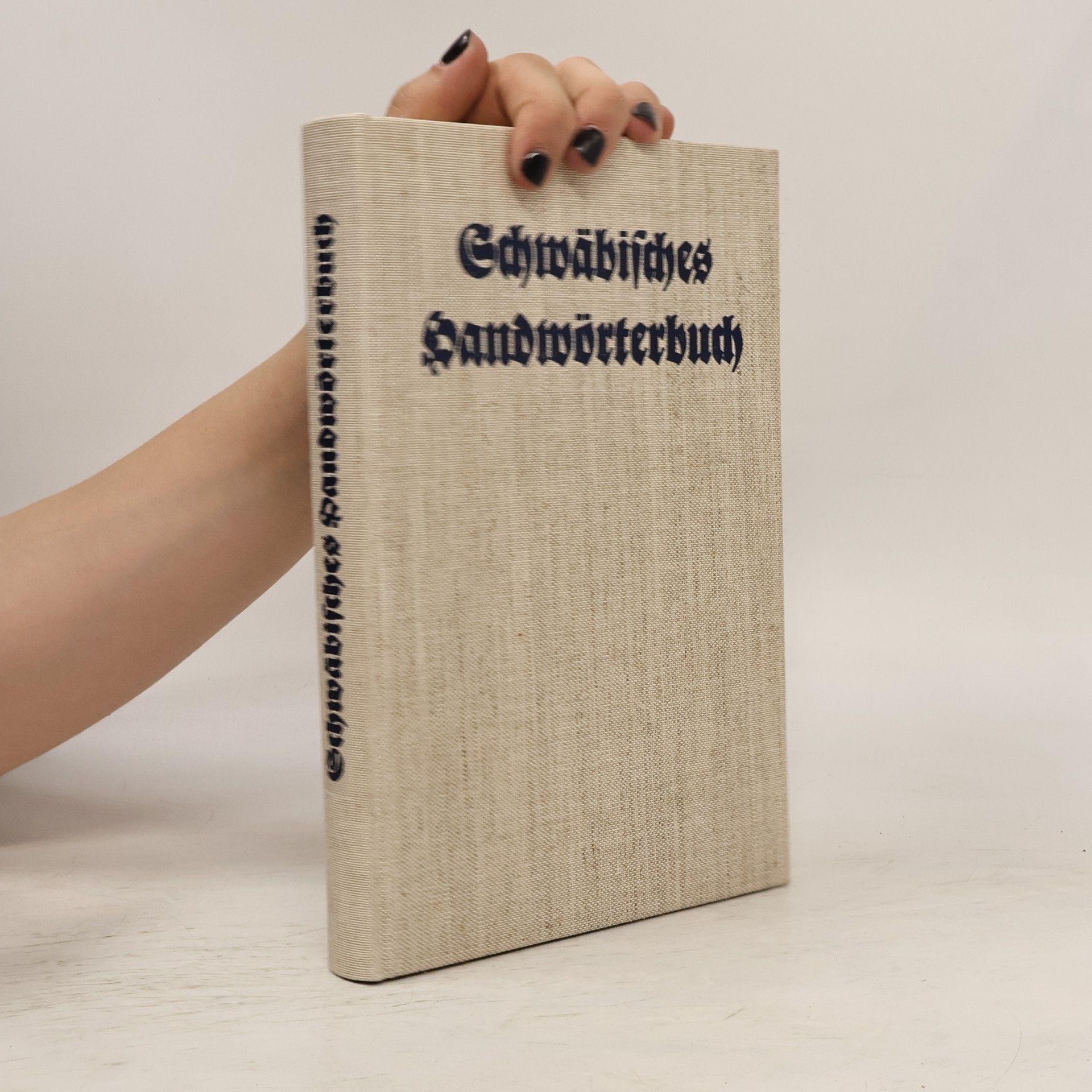 Hermann von Fischer Schwäbisches Handwörterbuch