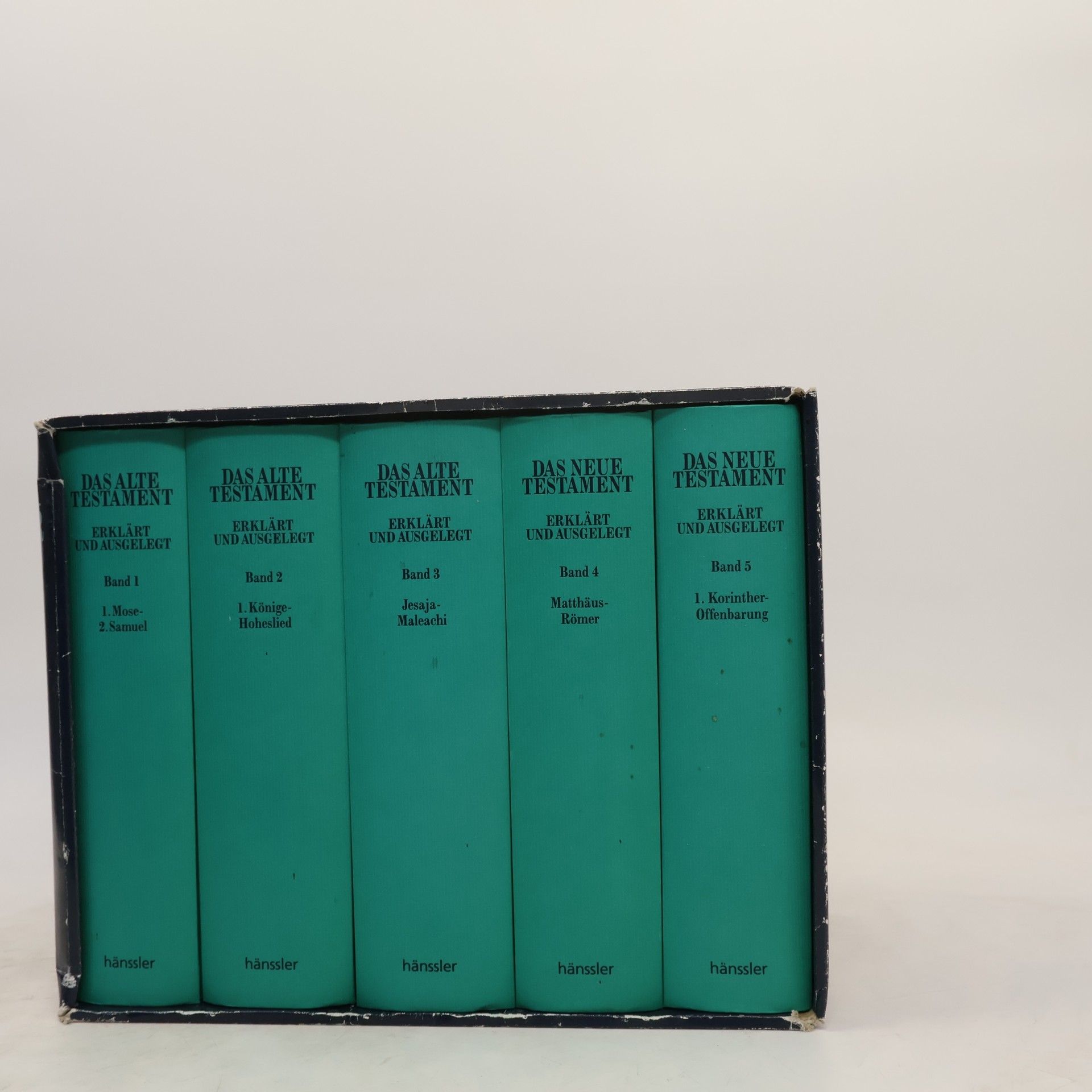 Collectif d'auteurs Das Neue Testament, Das Alte Testament - Erklärt und Ausgelegt 1-5
