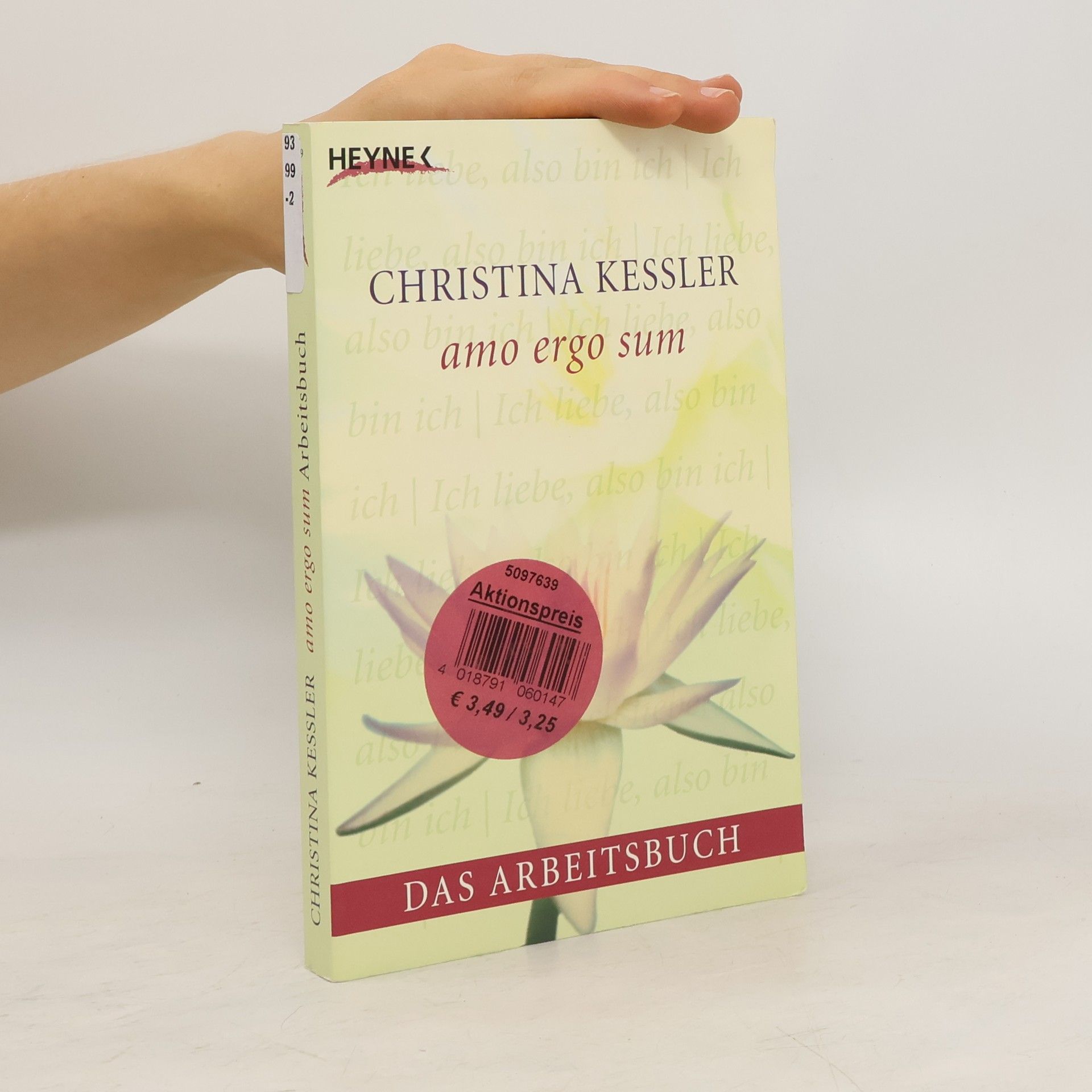 Christina Kessler Amo ergo sum. Das arbeitsbuch