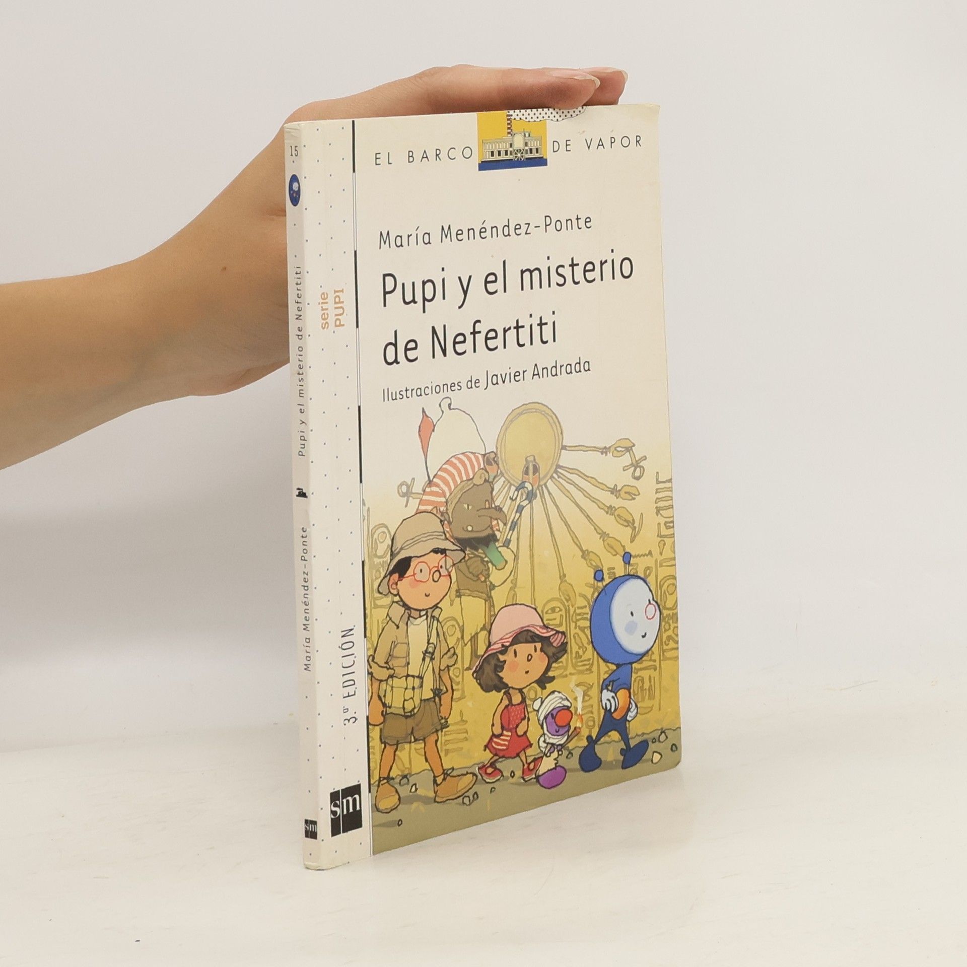 Maria Menendez-Ponte Pupi y el misterio de Nefertiti