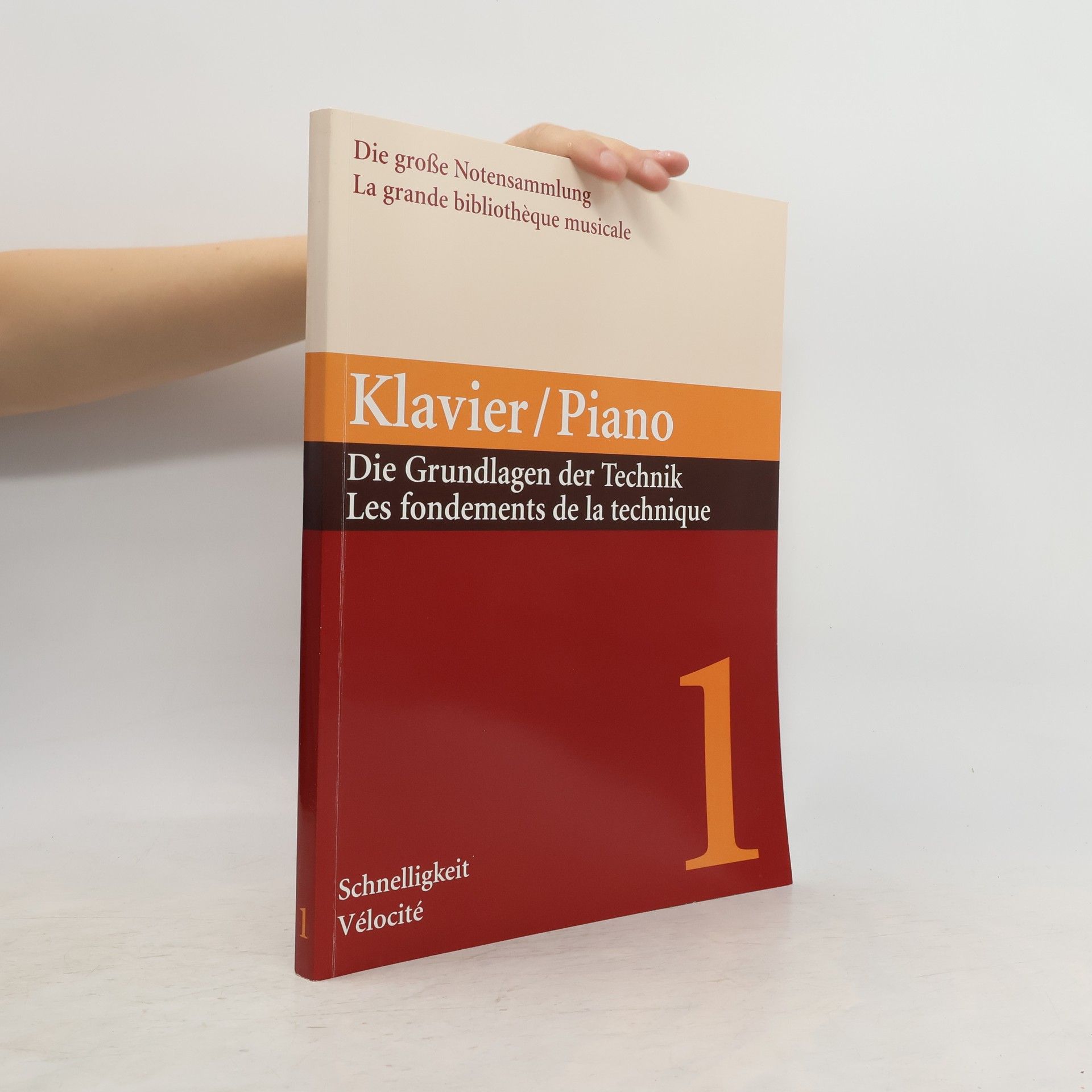 Margarete Babinsky Klavier. Die Grundlagen der Technik. Band I. Schnelligkeit. Klavír. Základy techniky 1. Rychlost