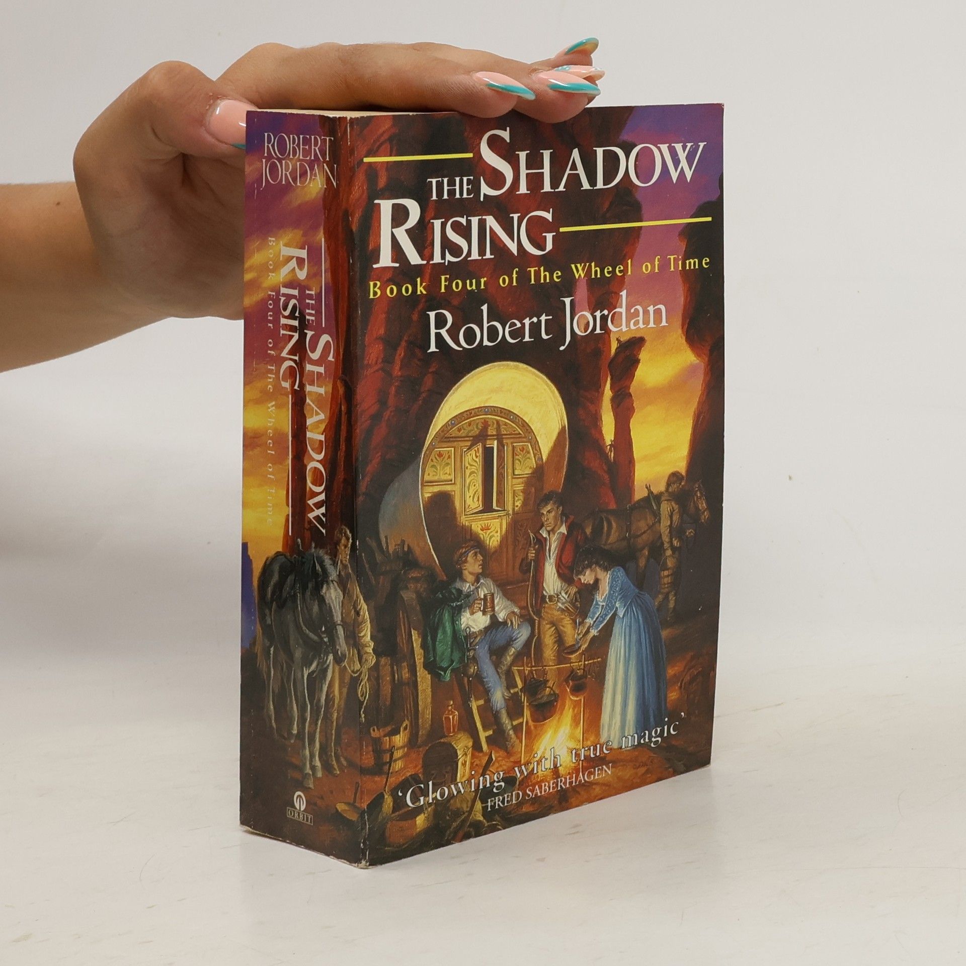 Robert Jordan The shadow rising : Book four of The wheel of time