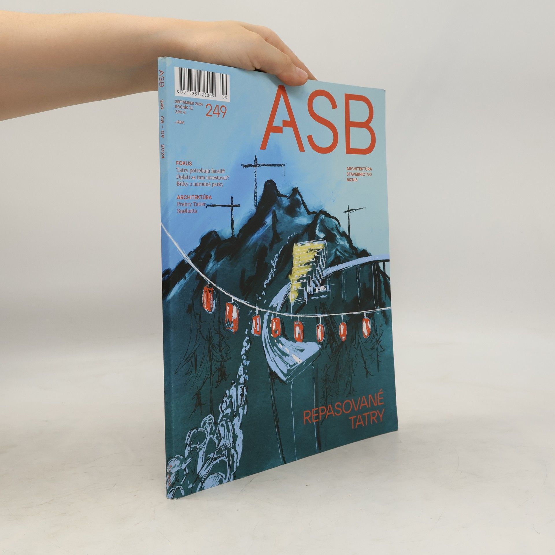Kolektív autorov ASB 249, 08-09/2024. Repasované Tatry