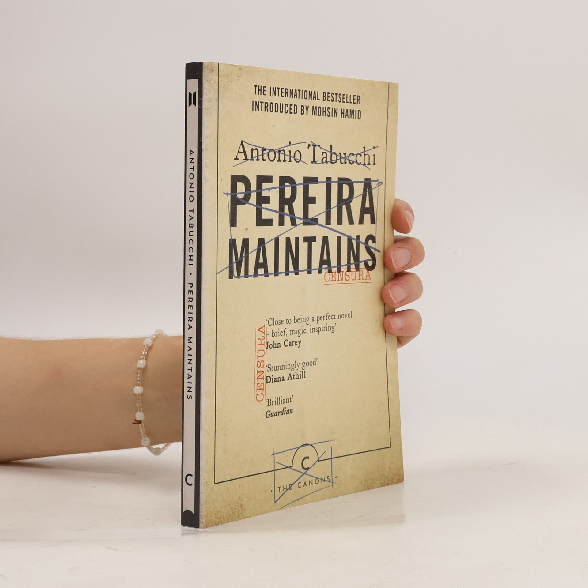 Antonio Tabucchi Pereira Maintains. Erklärt Pereira, englische Ausgabe .